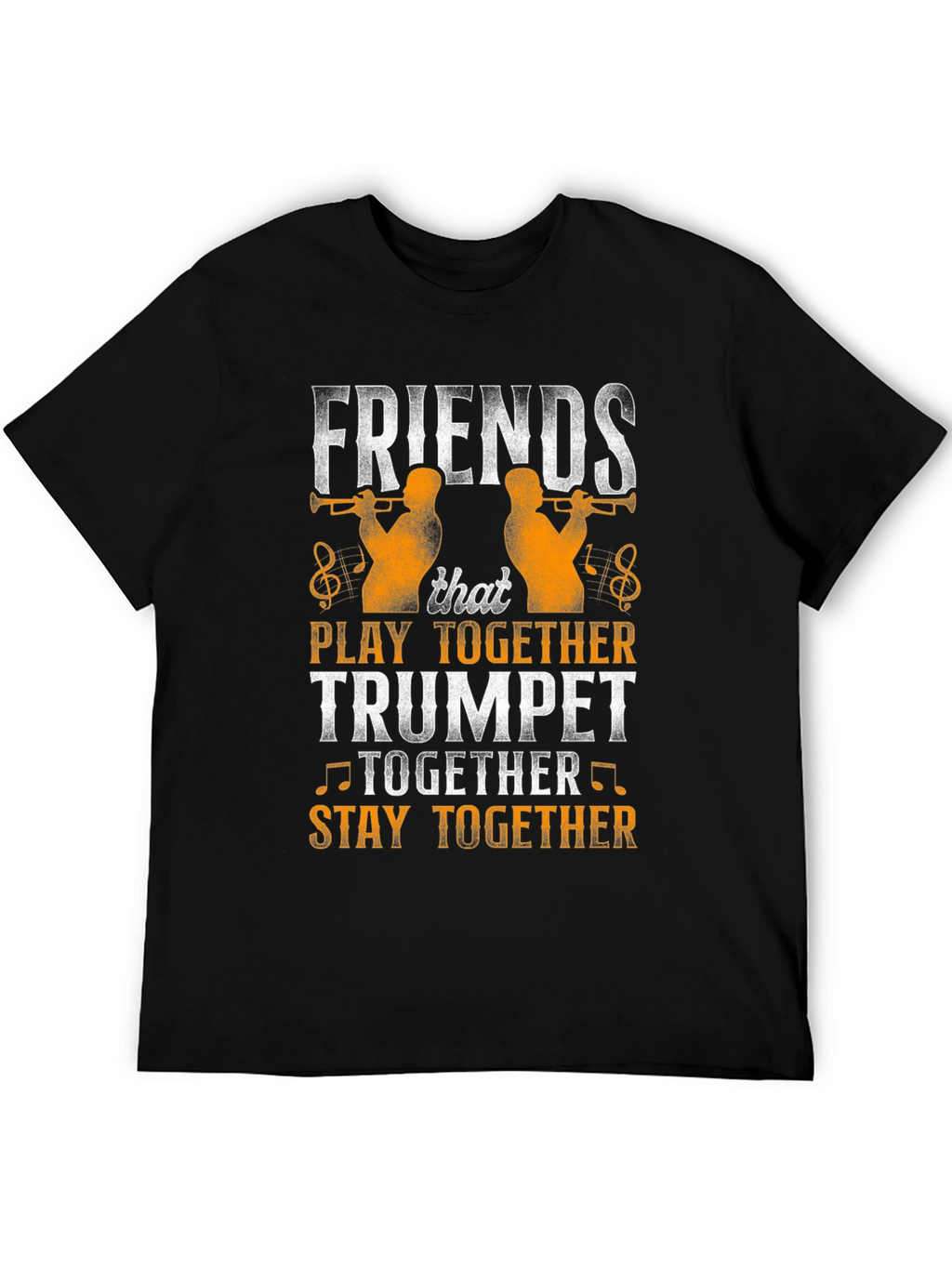 Friends Trumpet Player Graphic Tee