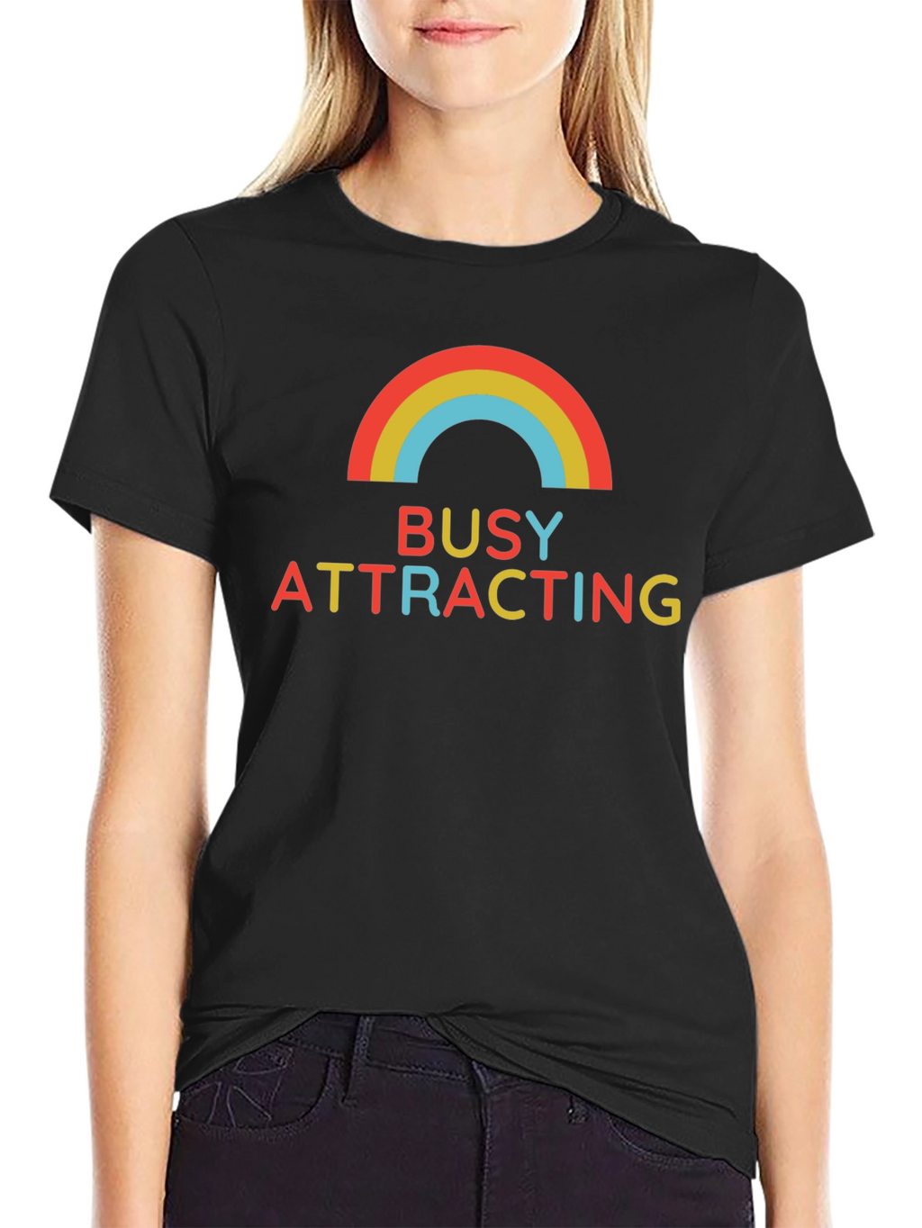 Busy Attracting Rainbow T-Shirt