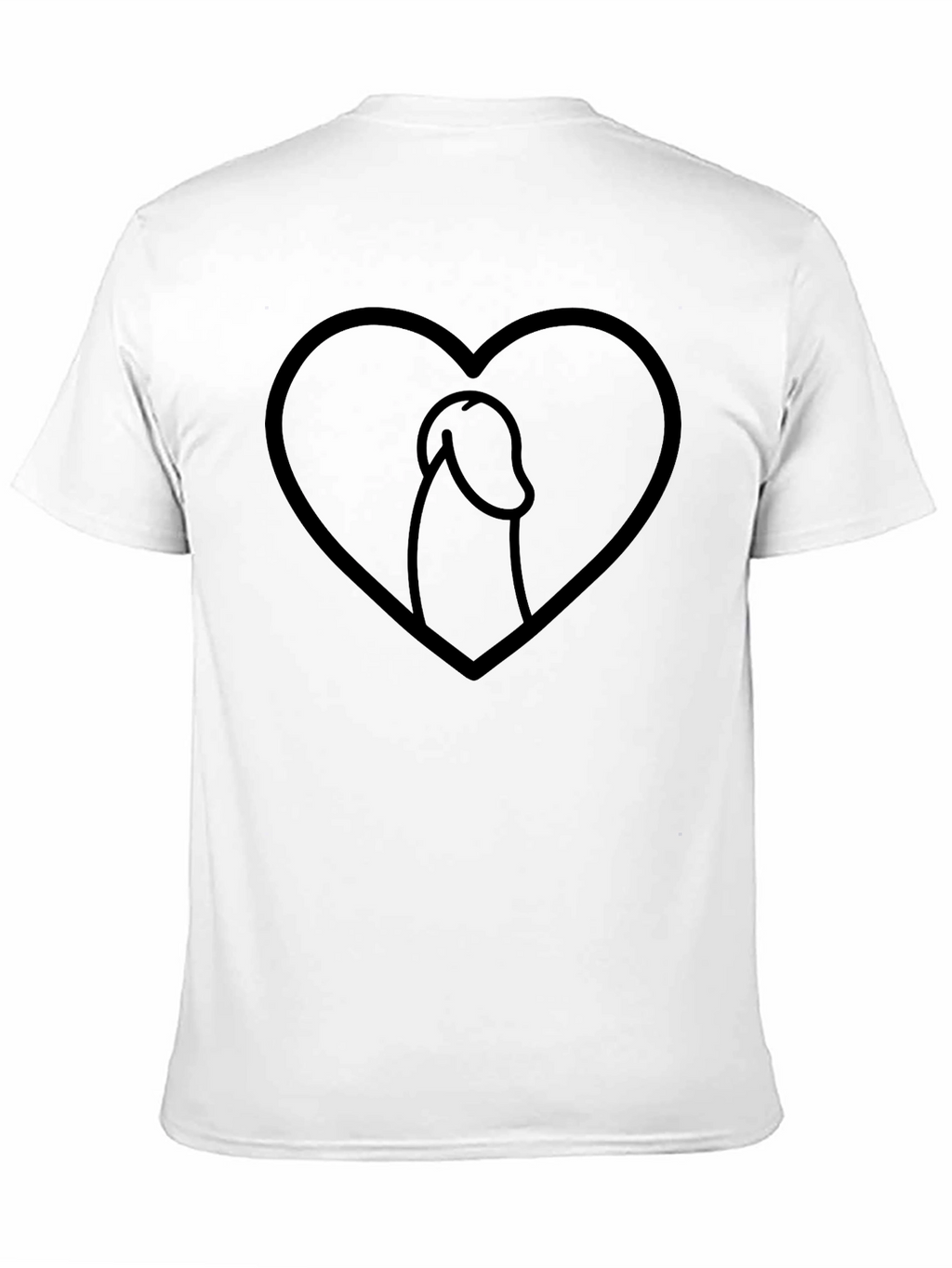 Love Penis Graphic Tee - Adult Humor T-Shirt
