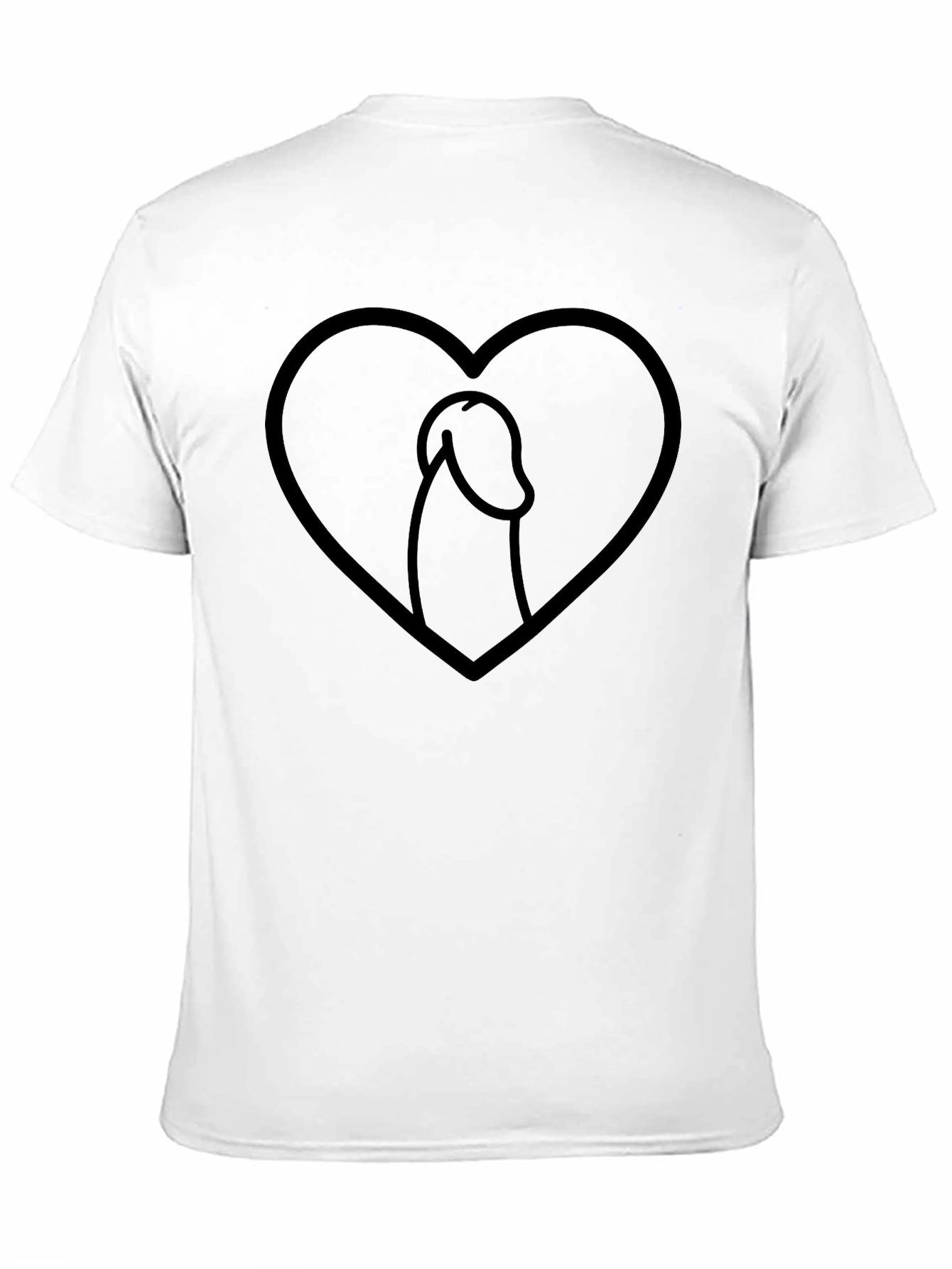 Love Penis Graphic Tee - Adult Humor T-Shirt