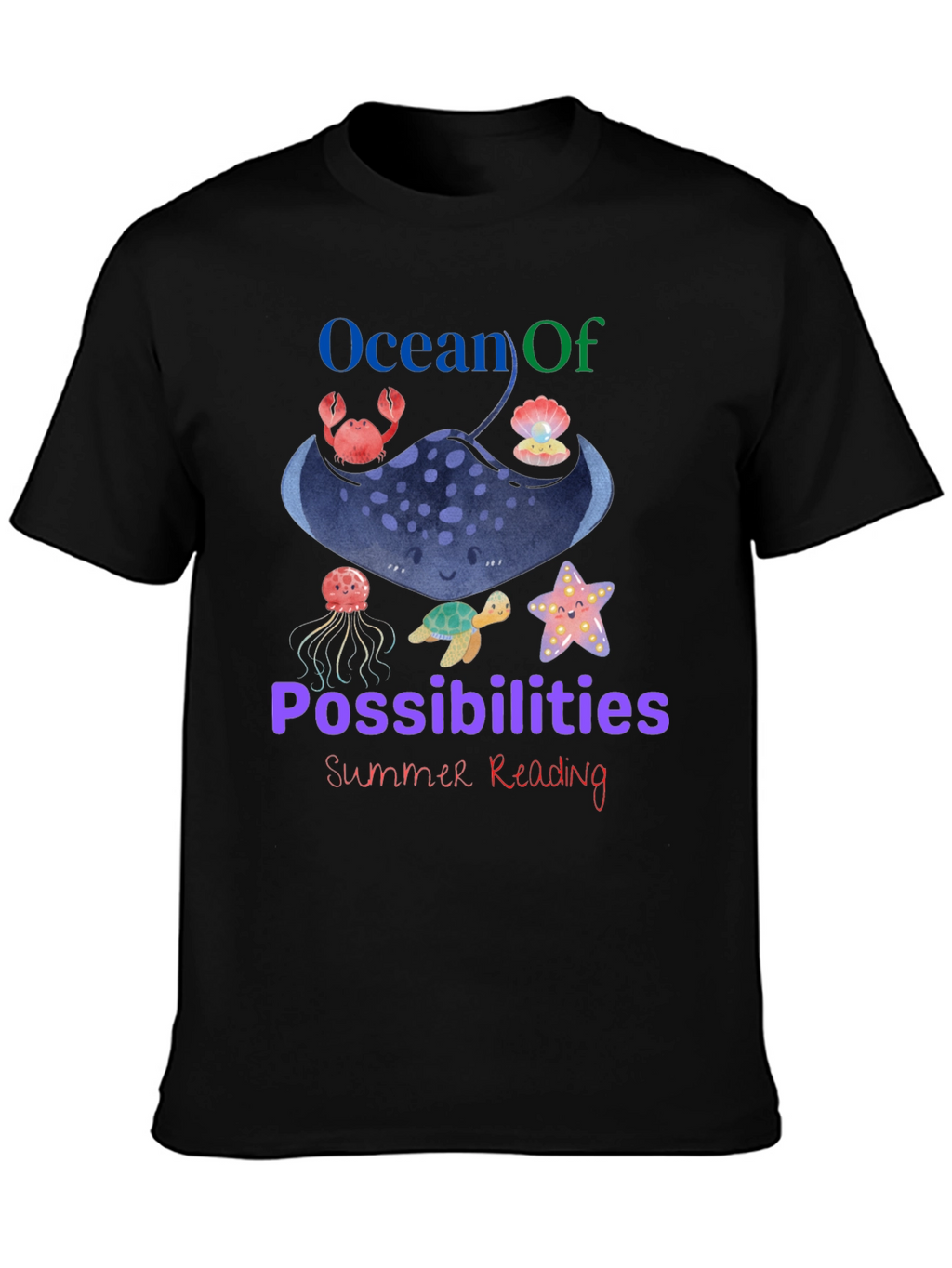 Ocean of Possibilities Summer Reading T-Shirt