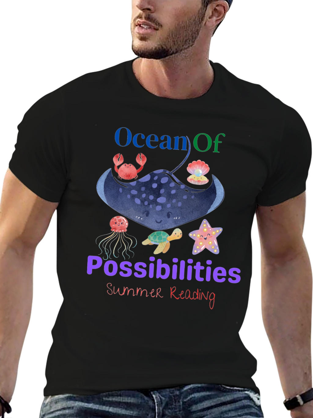 Ocean of Possibilities Summer Reading T-Shirt