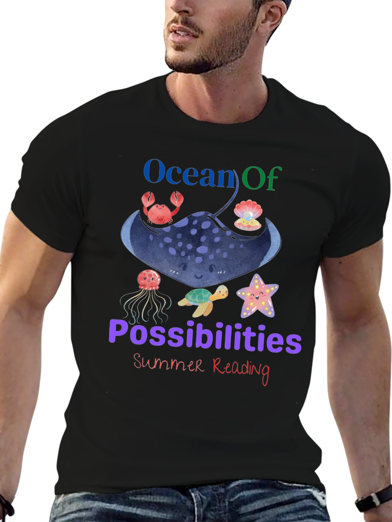 Ocean of Possibilities Summer Reading T-Shirt