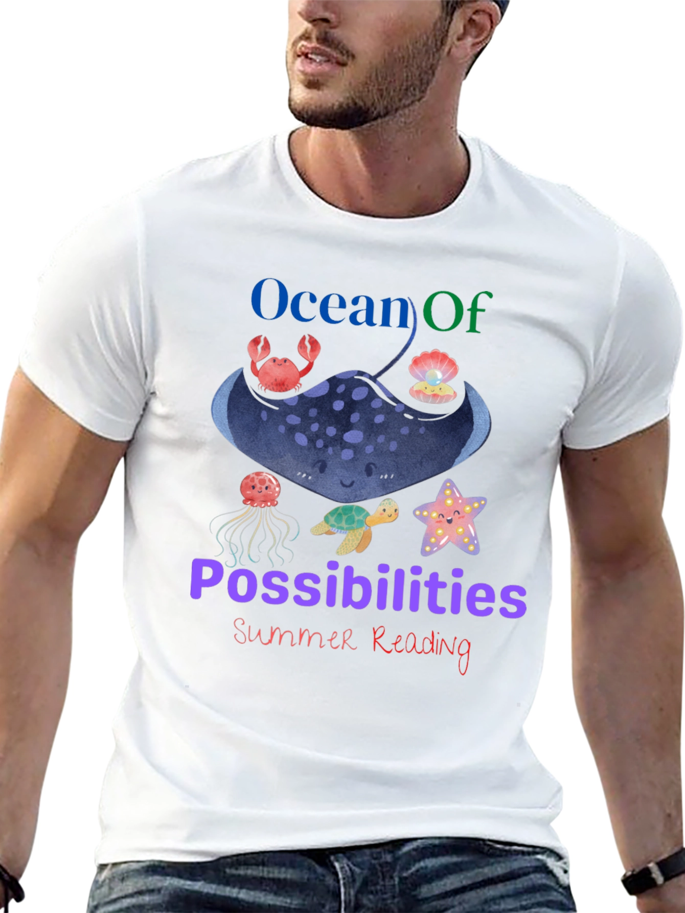 Ocean of Possibilities Summer Reading T-Shirt