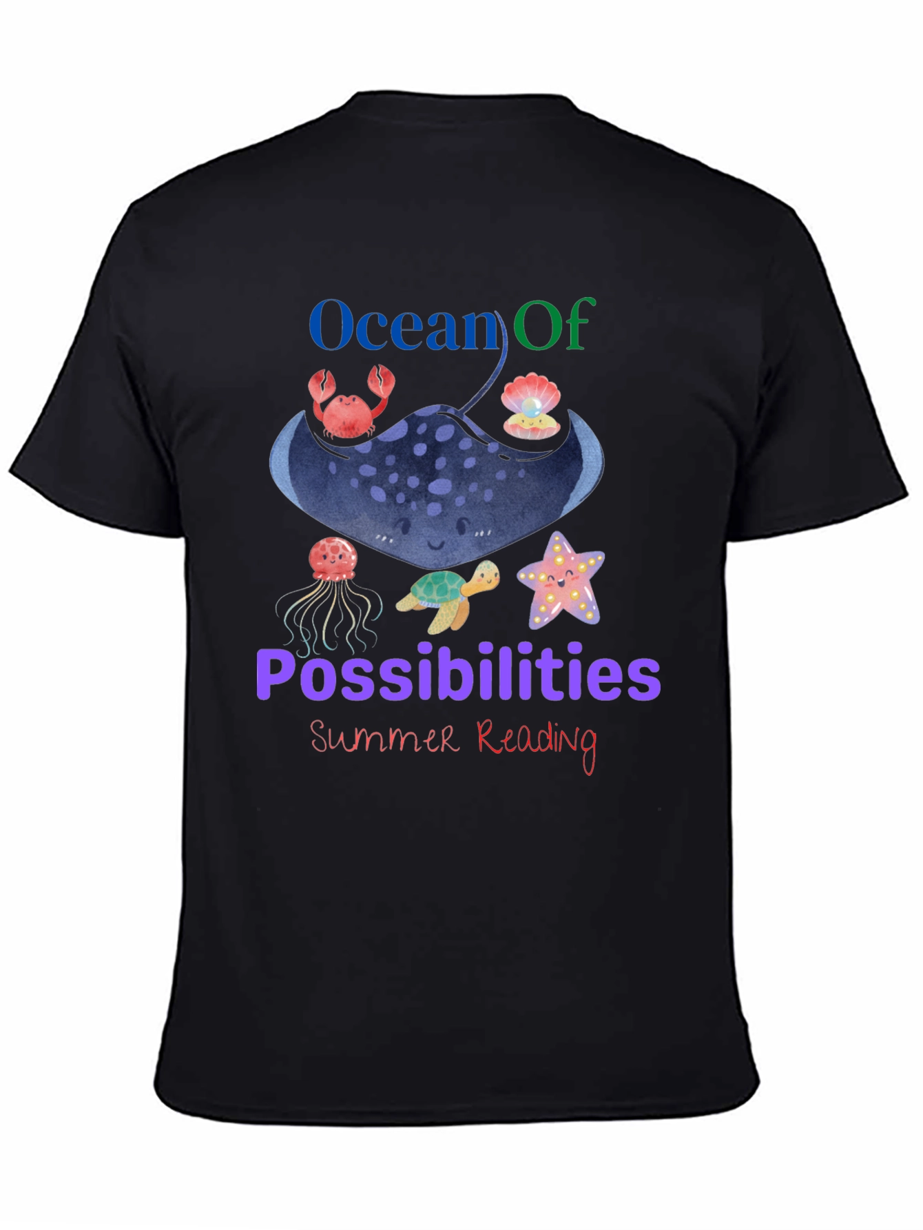 Ocean of Possibilities Summer Reading T-Shirt
