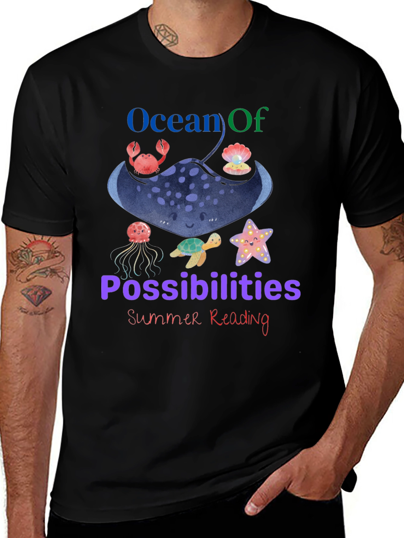 Ocean of Possibilities Summer Reading T-Shirt
