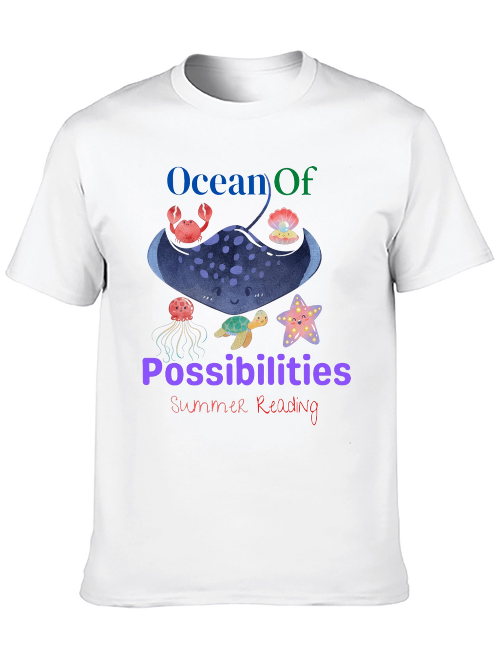 Ocean of Possibilities Summer Reading T-Shirt