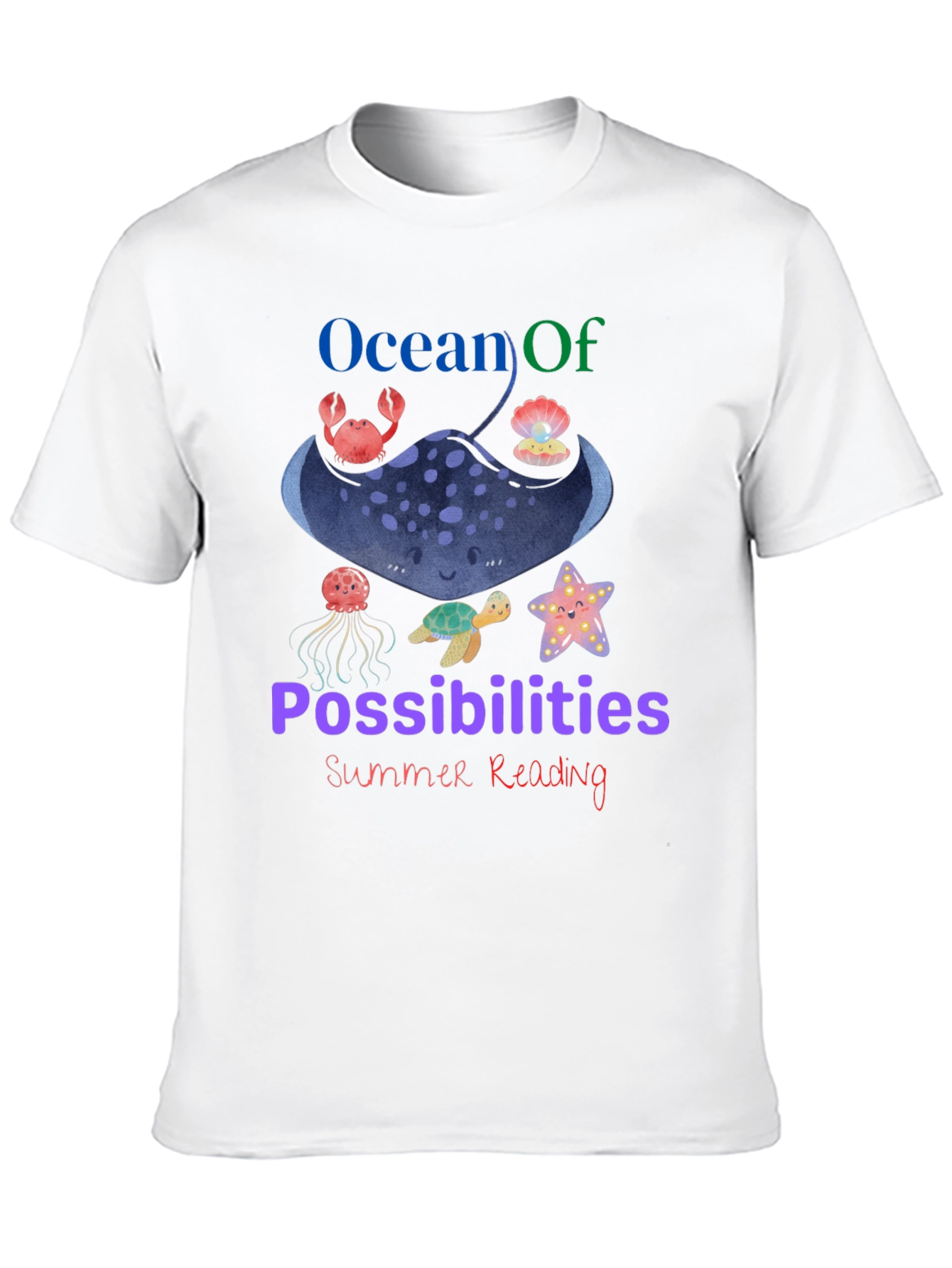Ocean of Possibilities Summer Reading T-Shirt