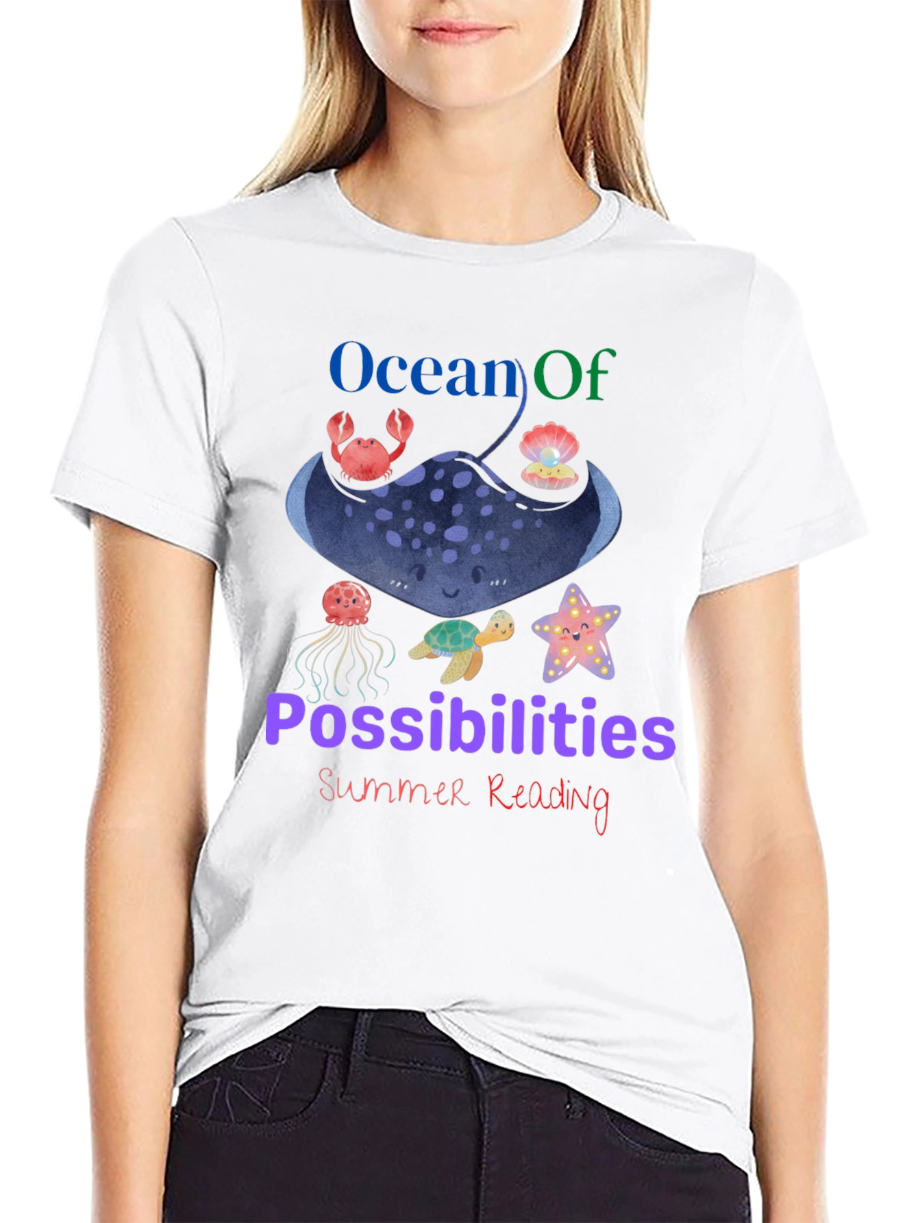 Ocean of Possibilities Summer Reading T-Shirt