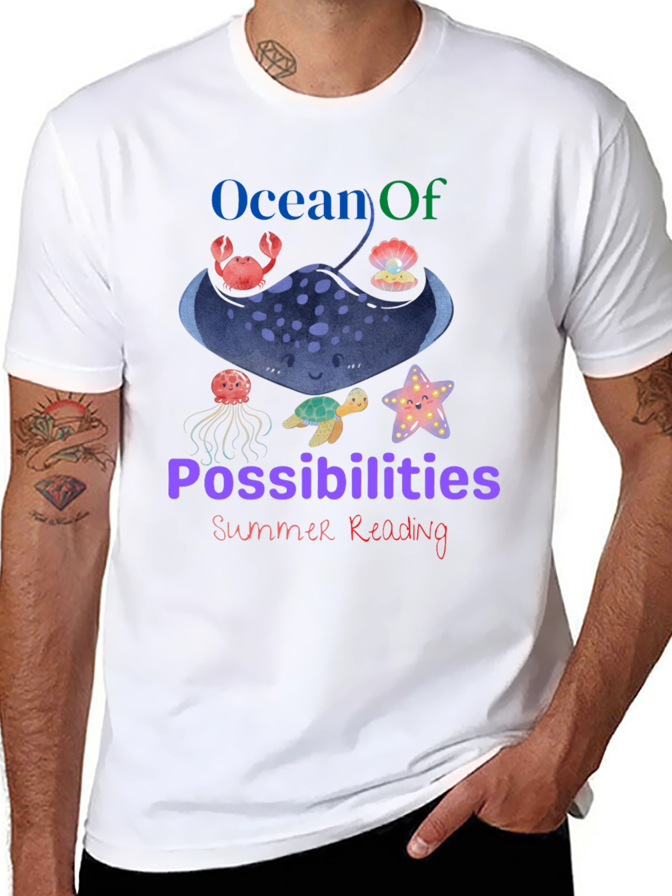 Ocean of Possibilities Summer Reading T-Shirt