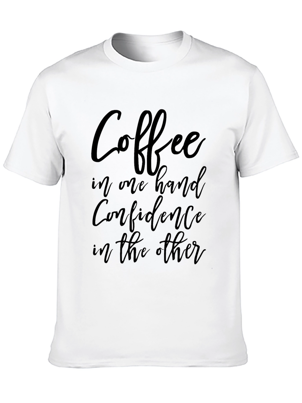 Coffee & Confidence Graphic Tee