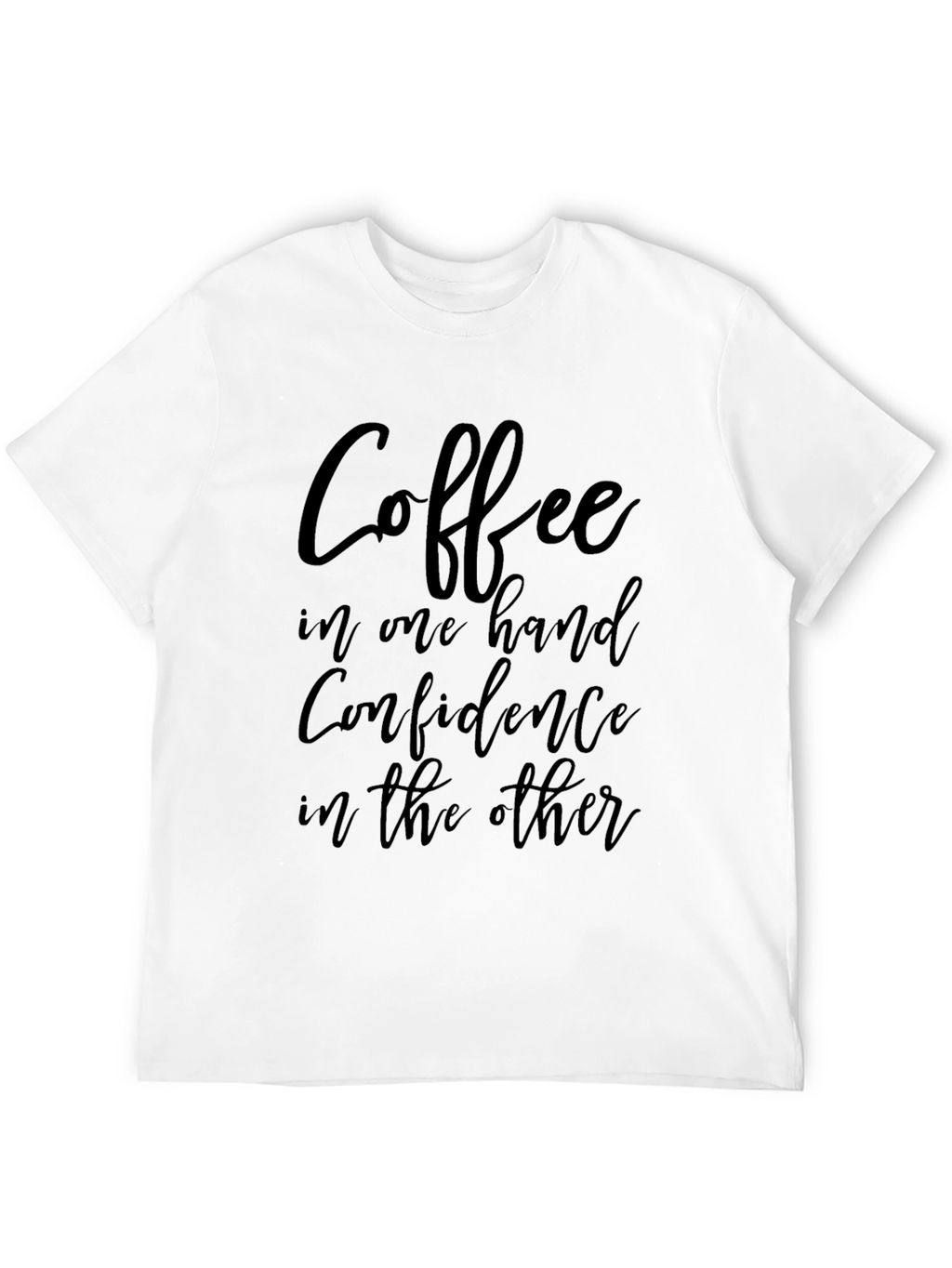 Coffee & Confidence Graphic Tee