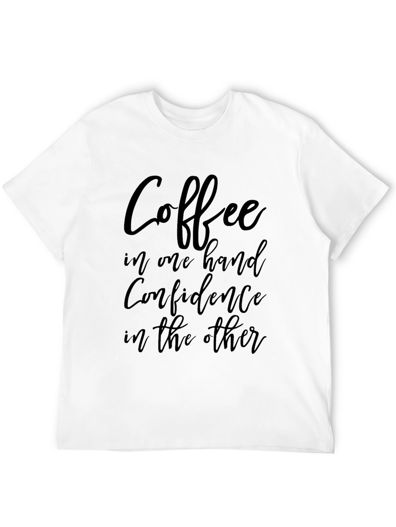 Coffee & Confidence Graphic Tee