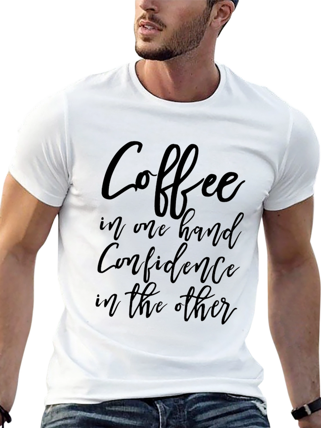 Coffee & Confidence Graphic Tee