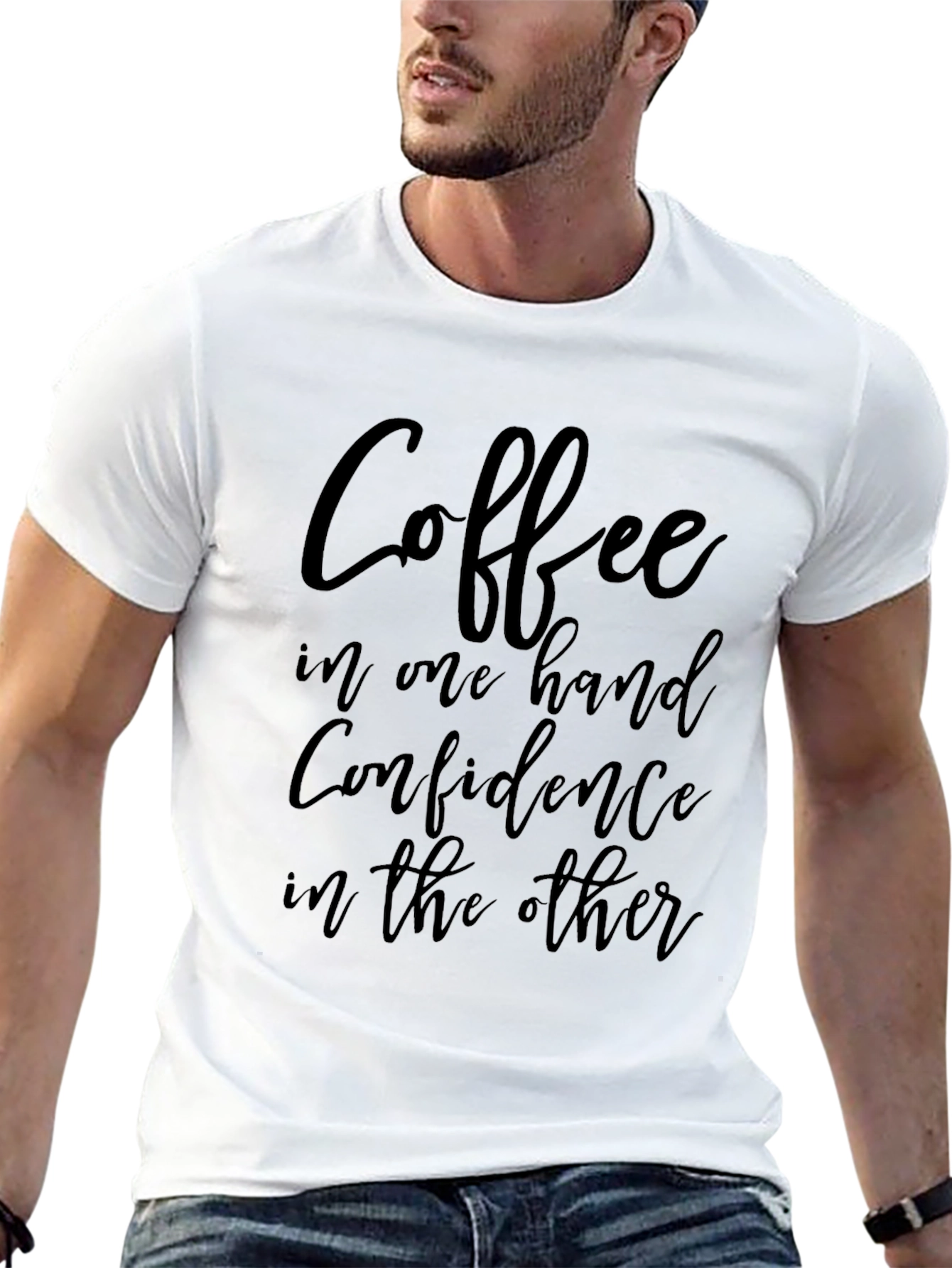 Coffee & Confidence Graphic Tee