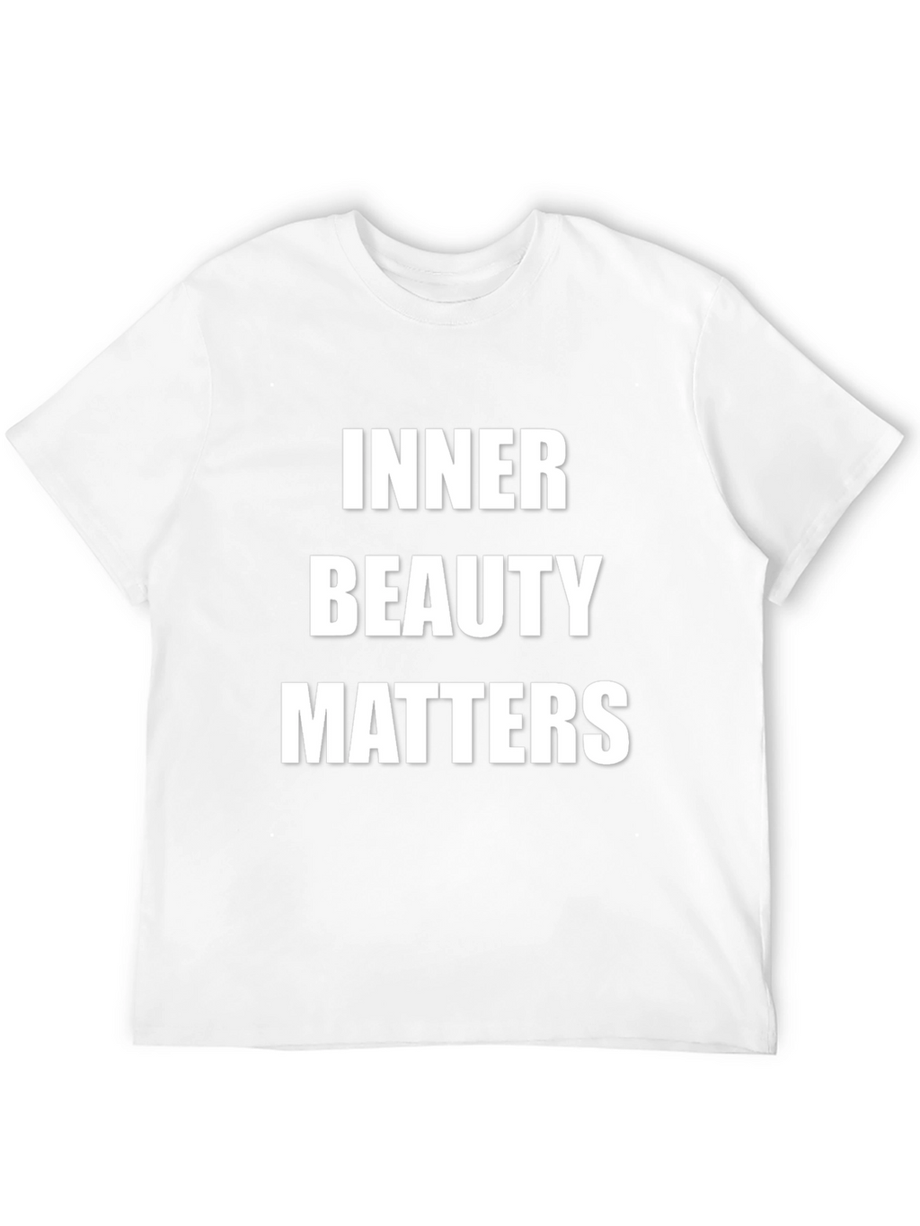 Inner Beauty Matters Black Graphic T-Shirt