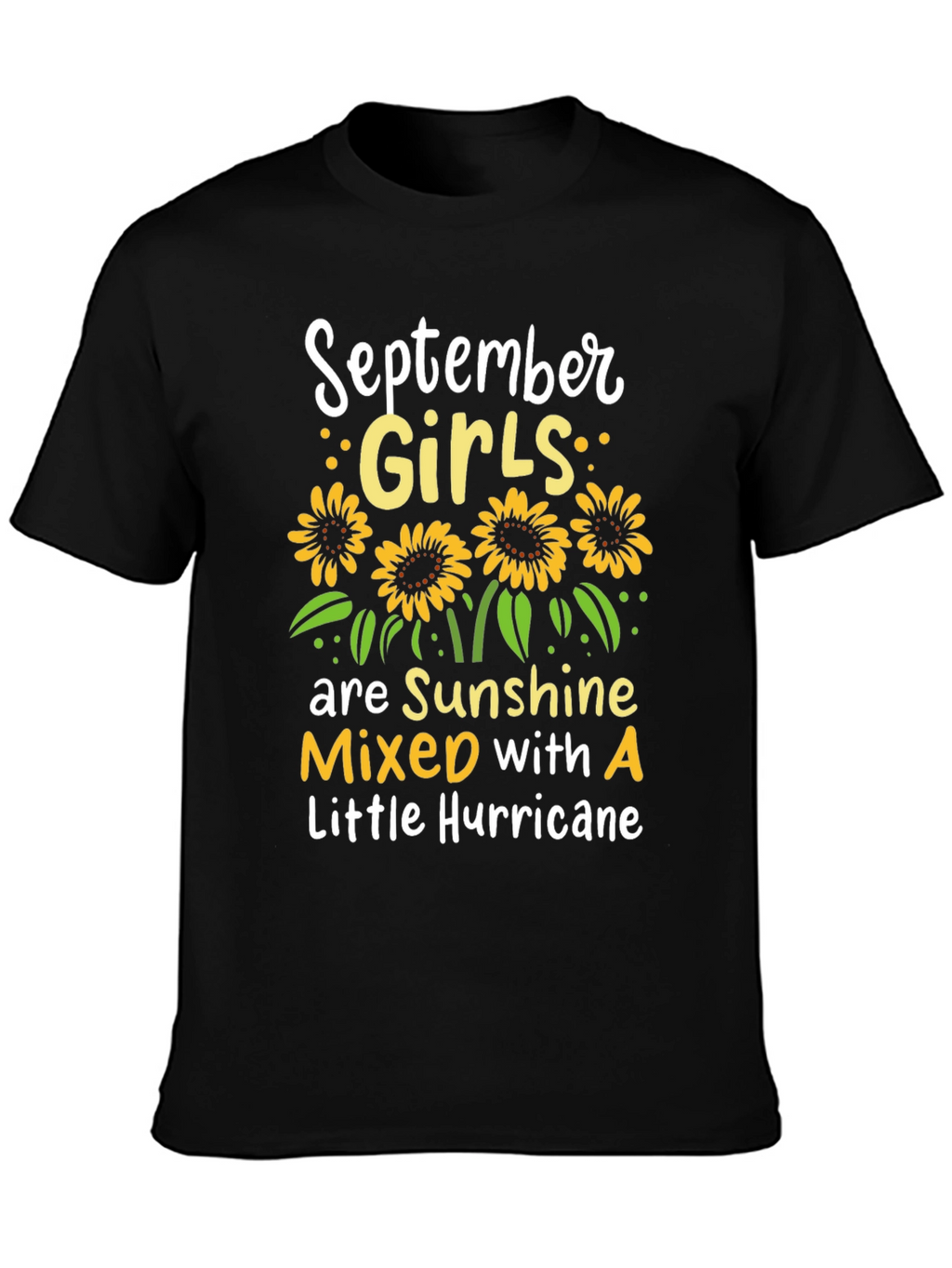 September Girls Sunflower Graphic T-Shirt