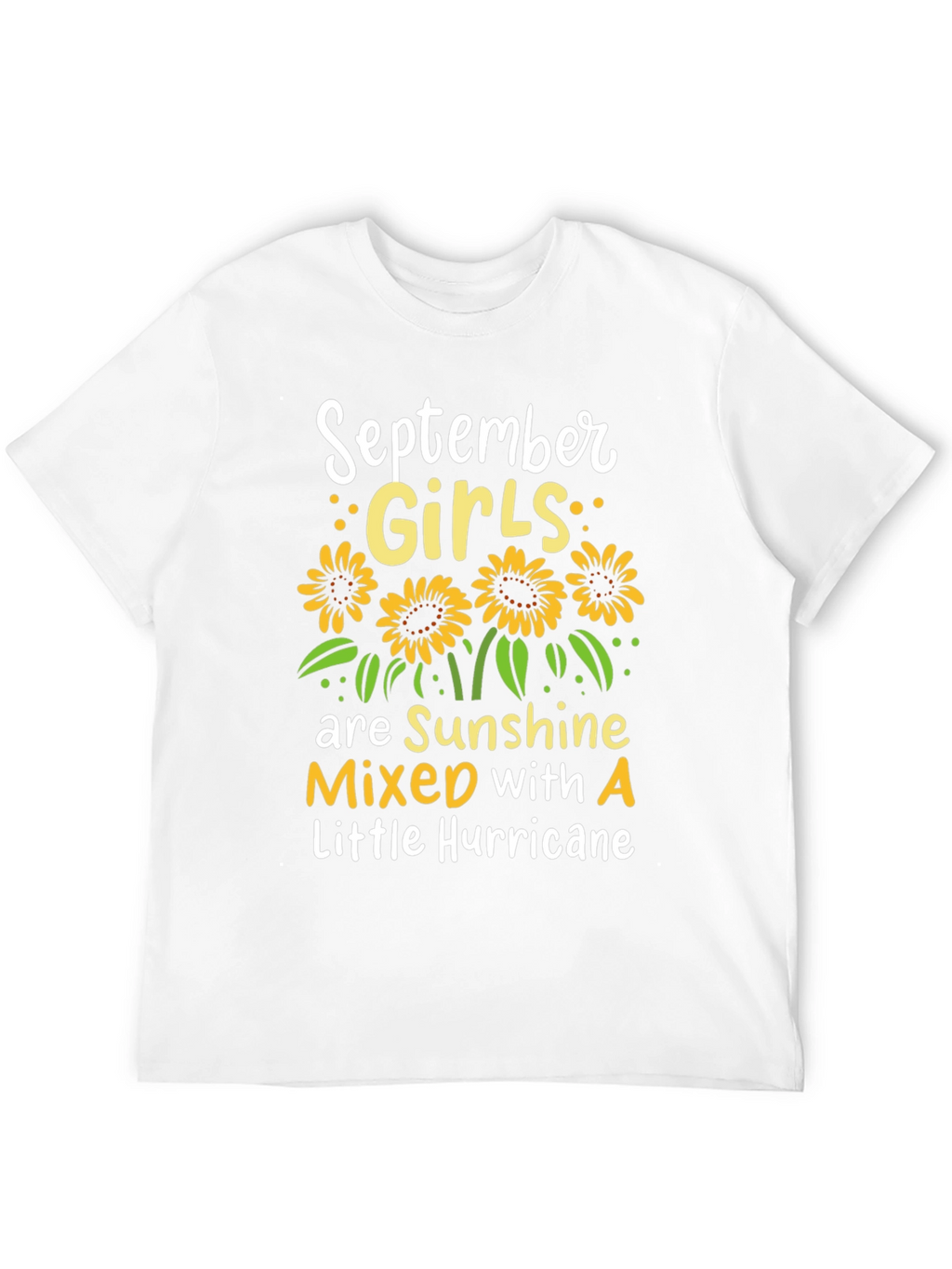 September Girls Sunflower Graphic T-Shirt