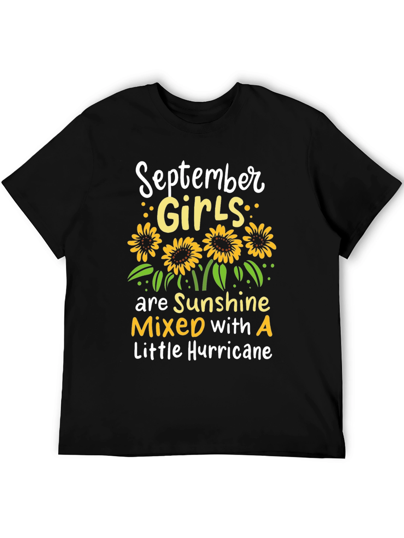 September Girls Sunflower Graphic T-Shirt