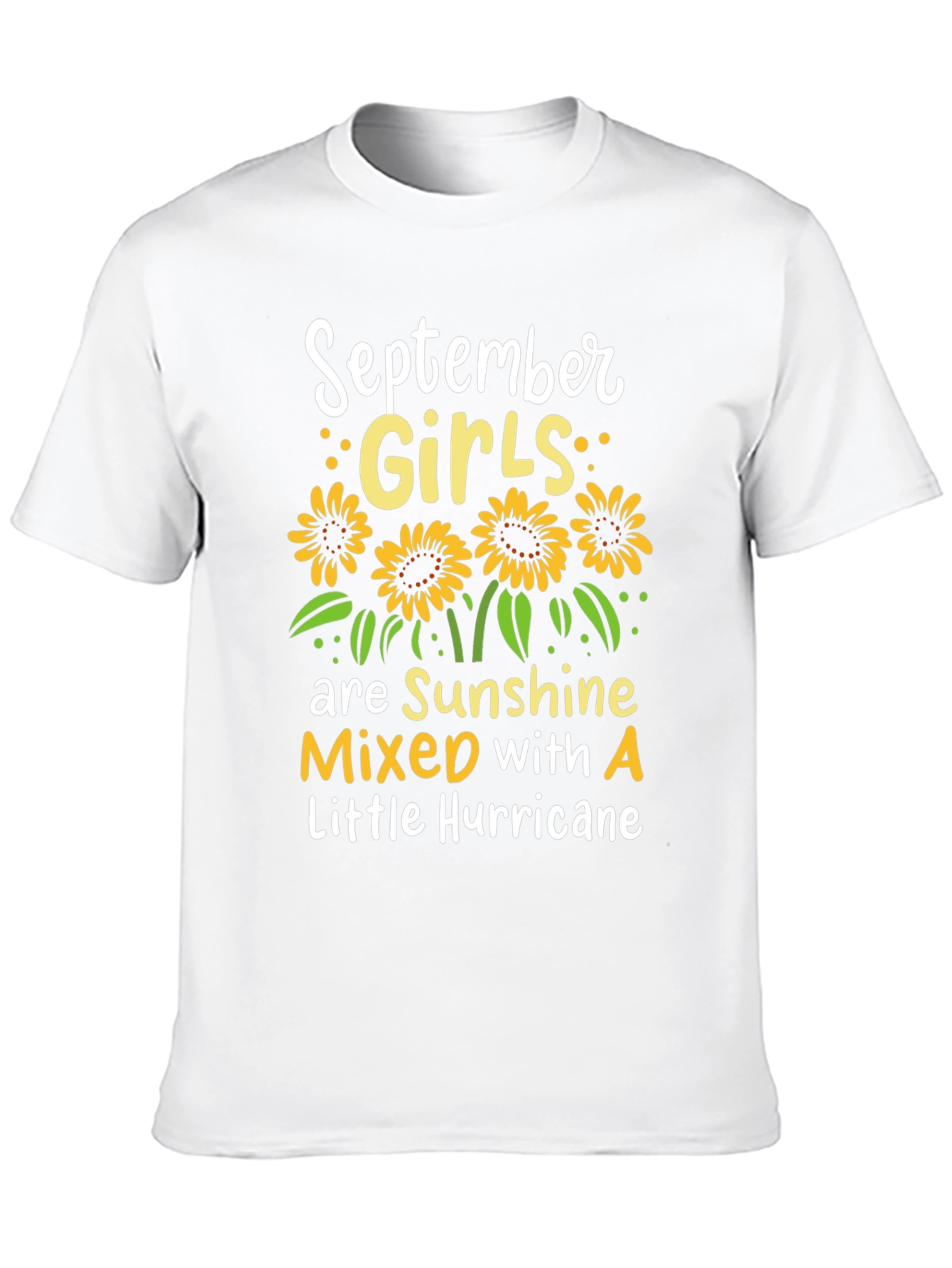 September Girls Sunflower Graphic T-Shirt