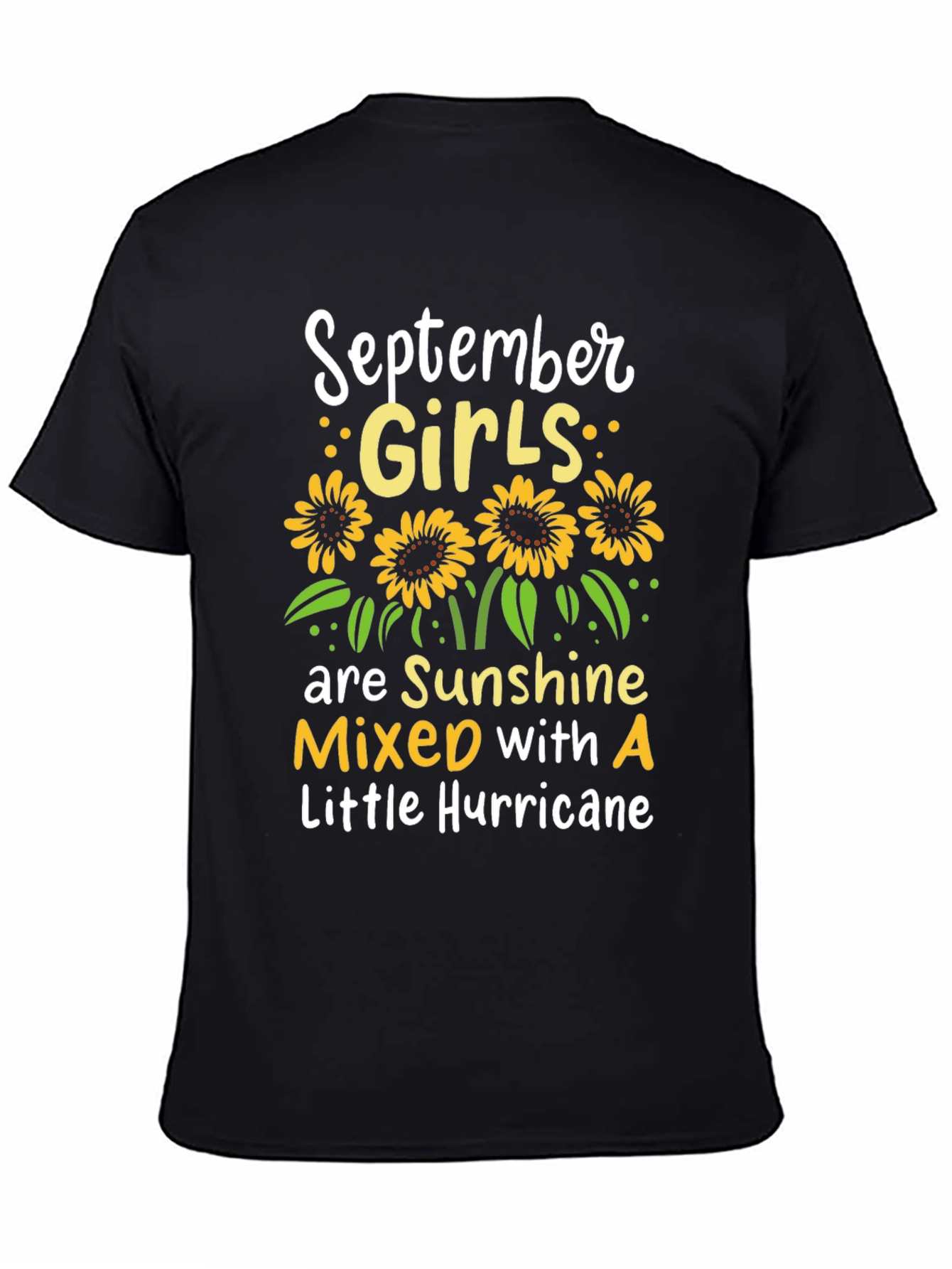 September Girls Sunflower Graphic T-Shirt