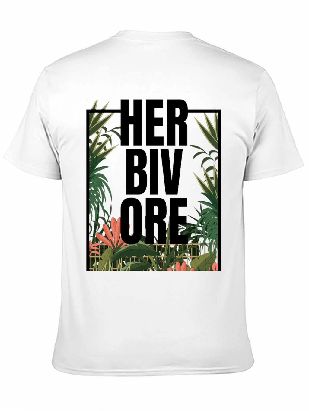 Herbivore Tropical Graphic Black T-Shirt