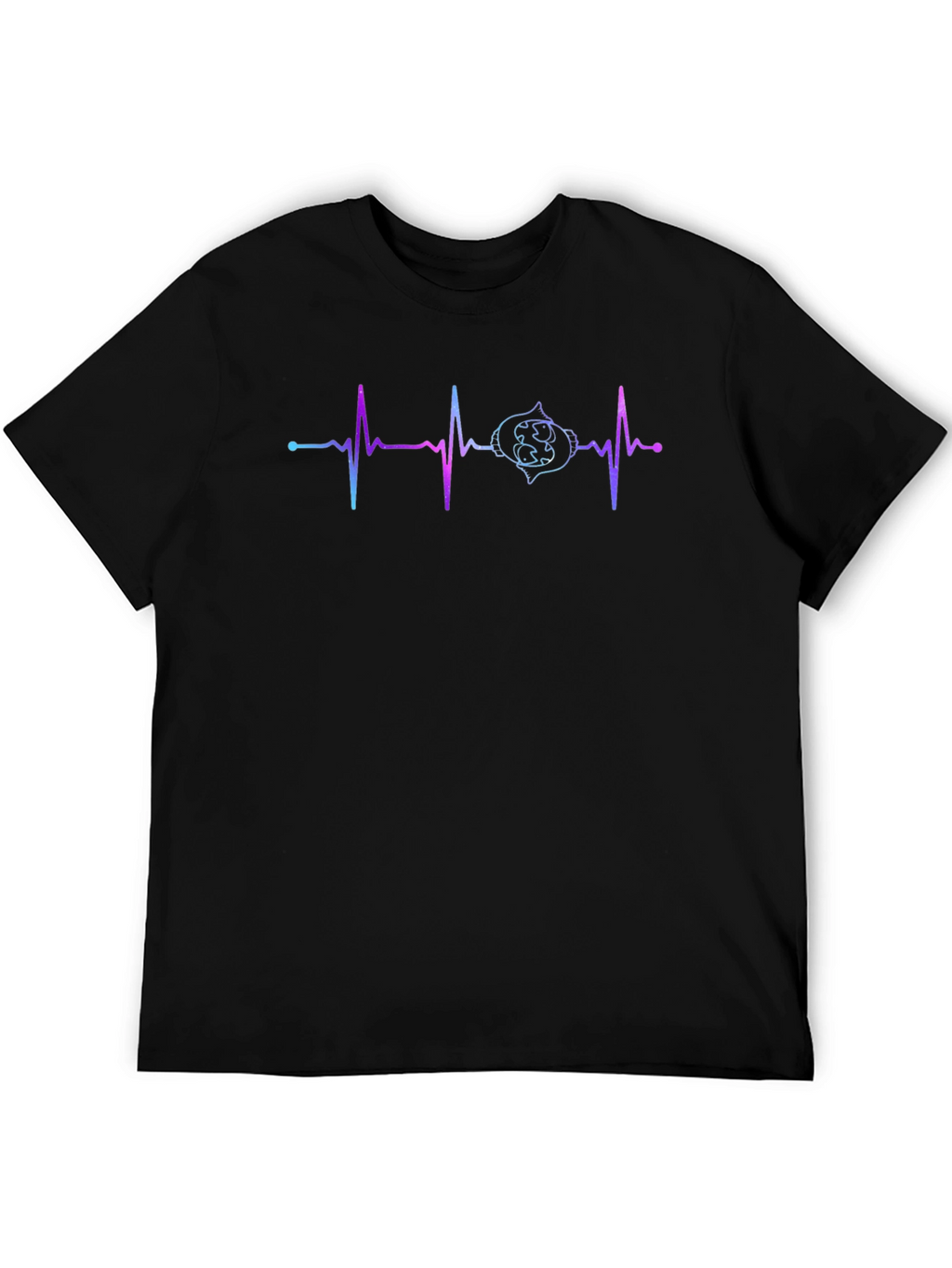 Heartbeat Gamer T-Shirt - Black Cotton Tee