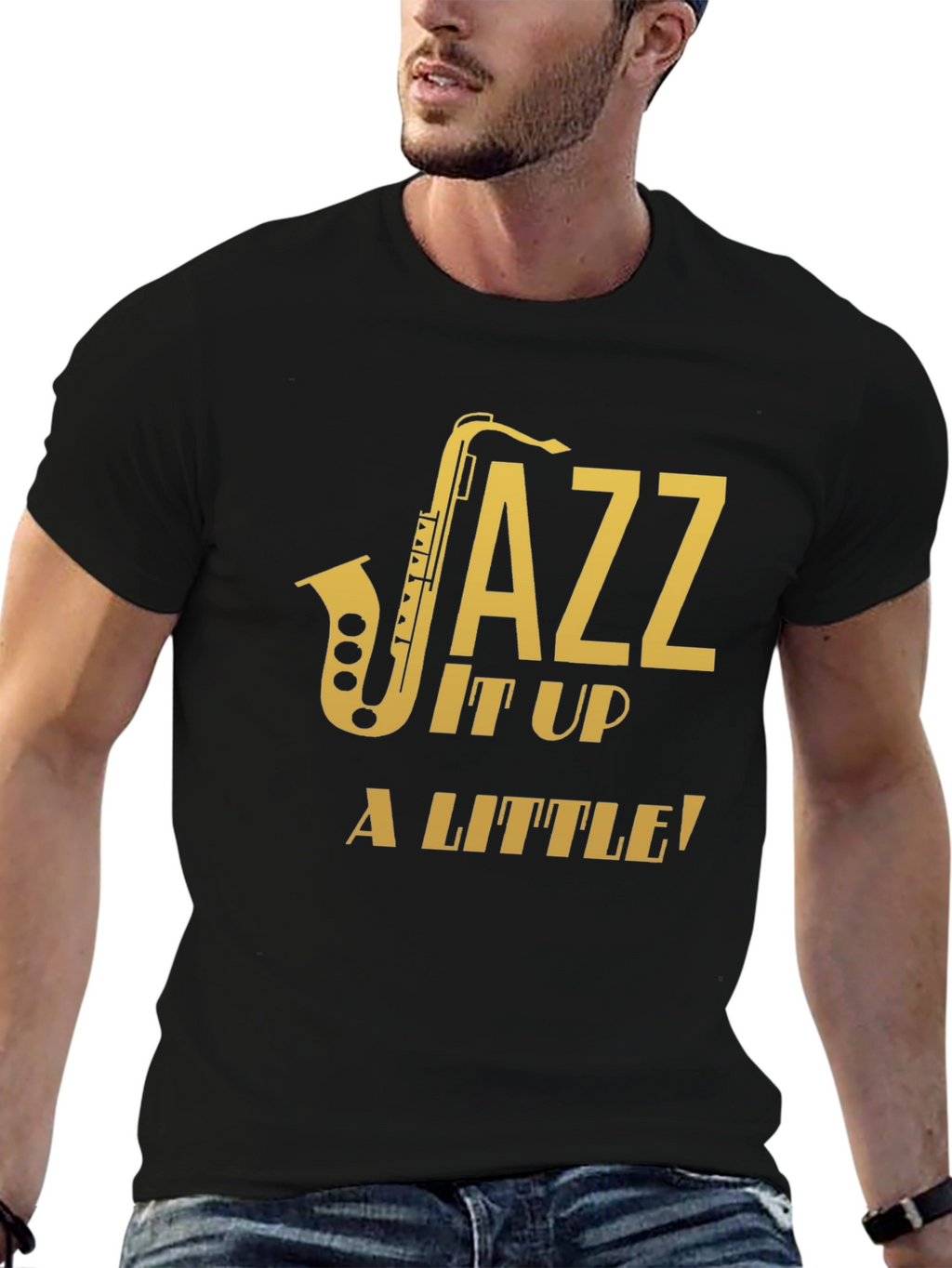 Jazz It Up T-Shirt: Stylish Music Lovers Tee
