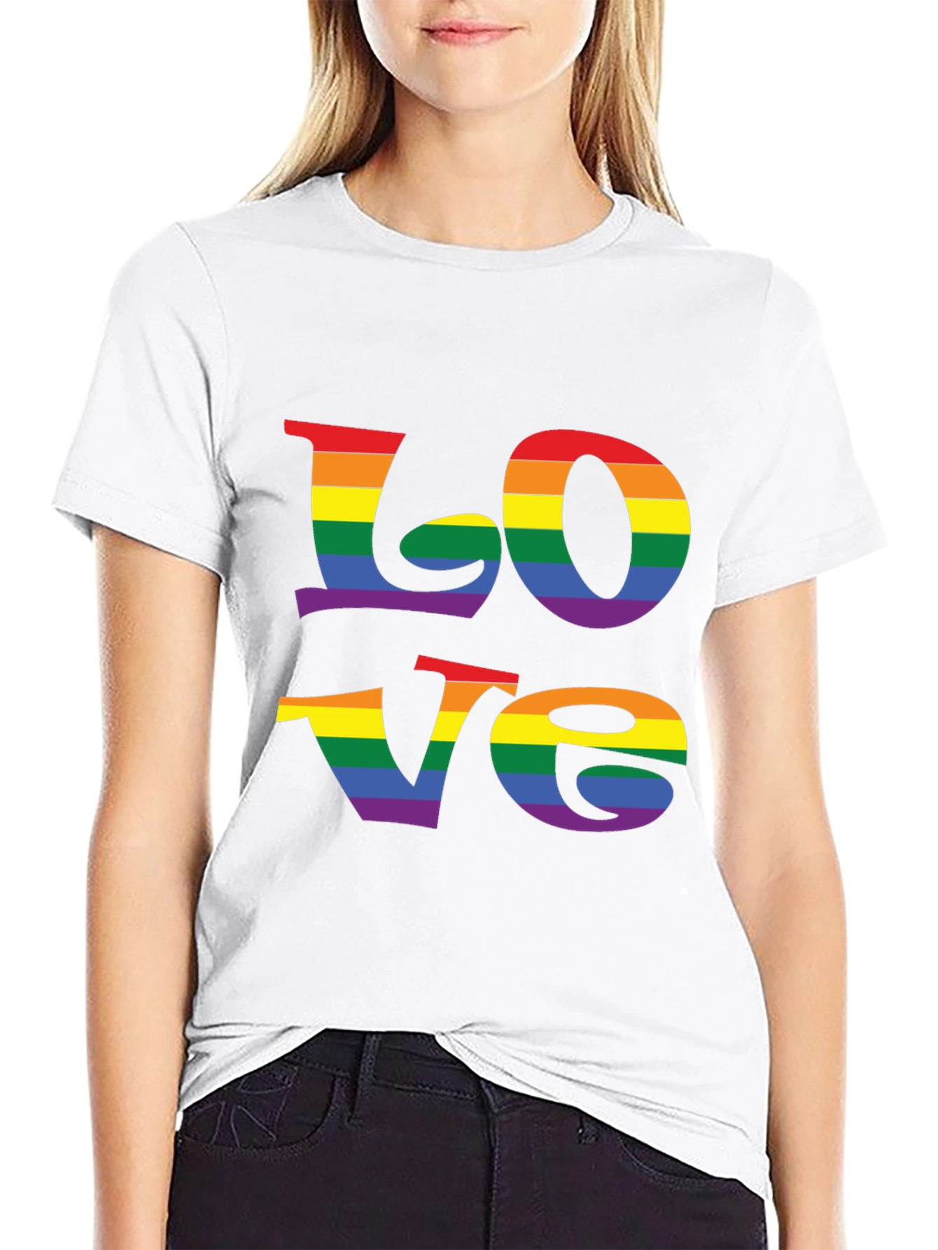 Rainbow Love T-Shirt - Pride Apparel