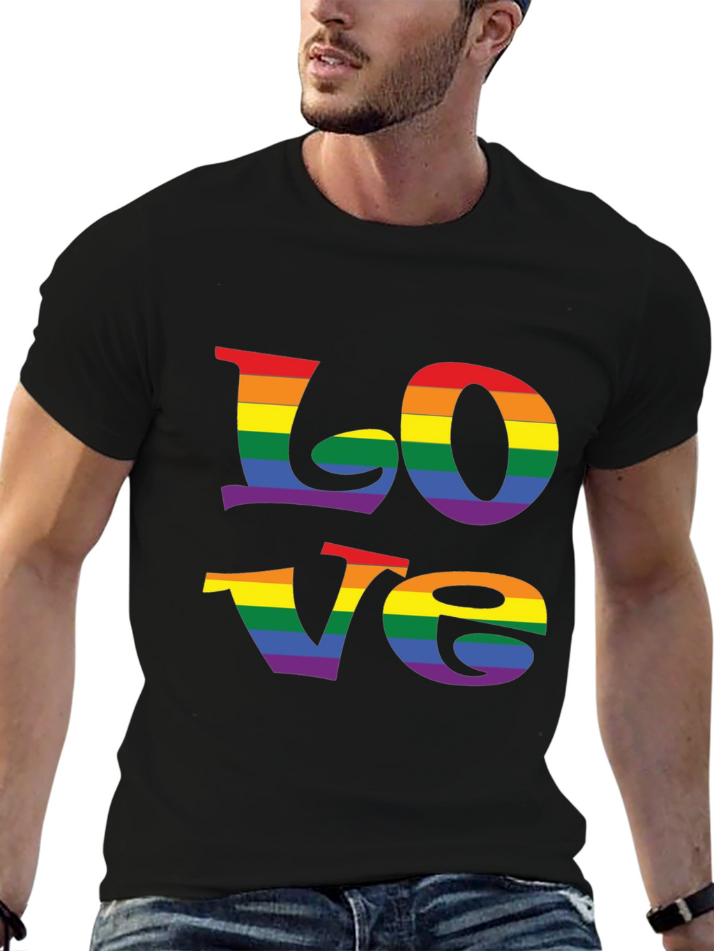 Rainbow Love T-Shirt - Pride Apparel