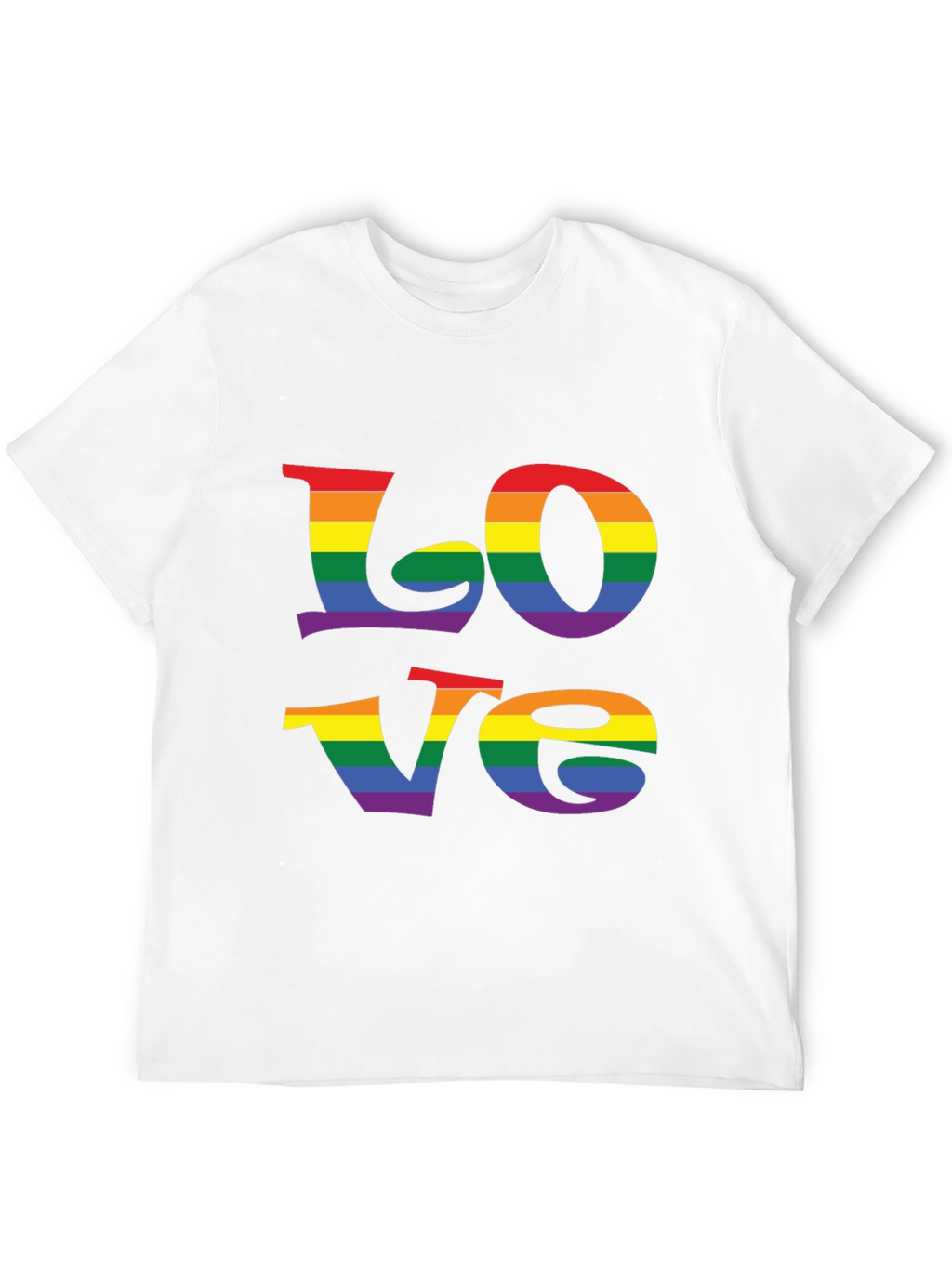 Rainbow Love T-Shirt - Pride Apparel