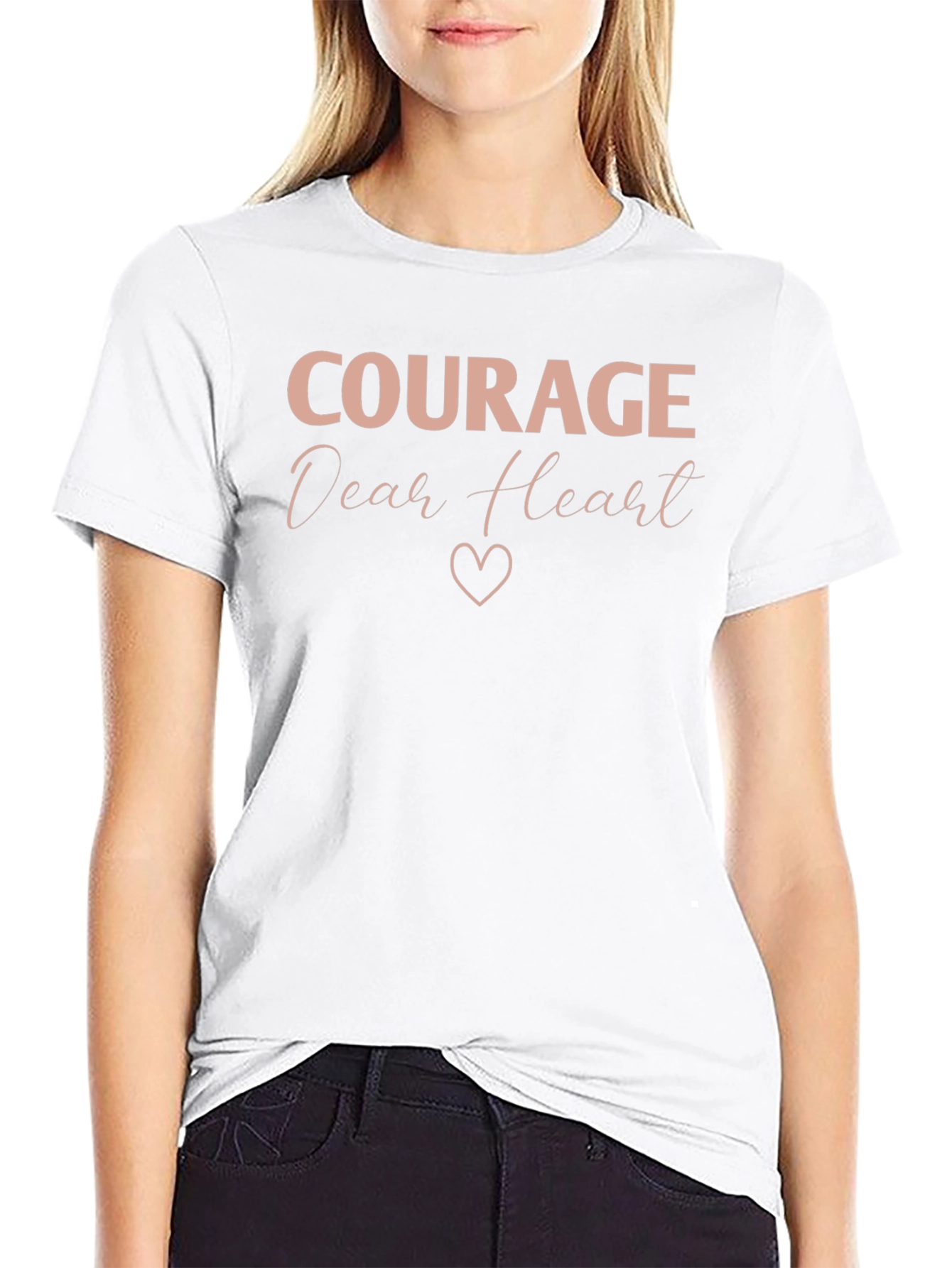 Courage Dear Heart Graphic Tee