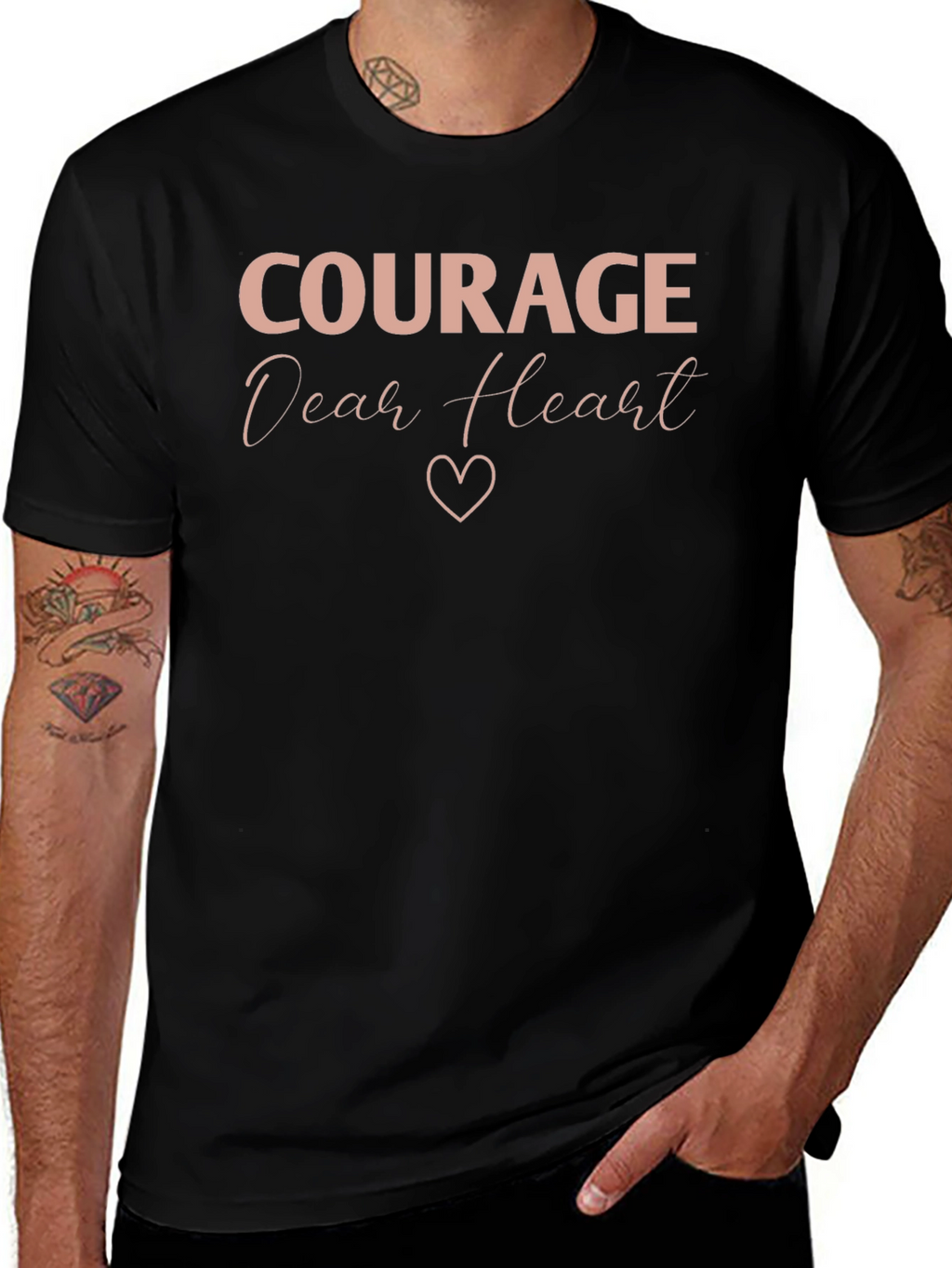 Courage Dear Heart Graphic Tee