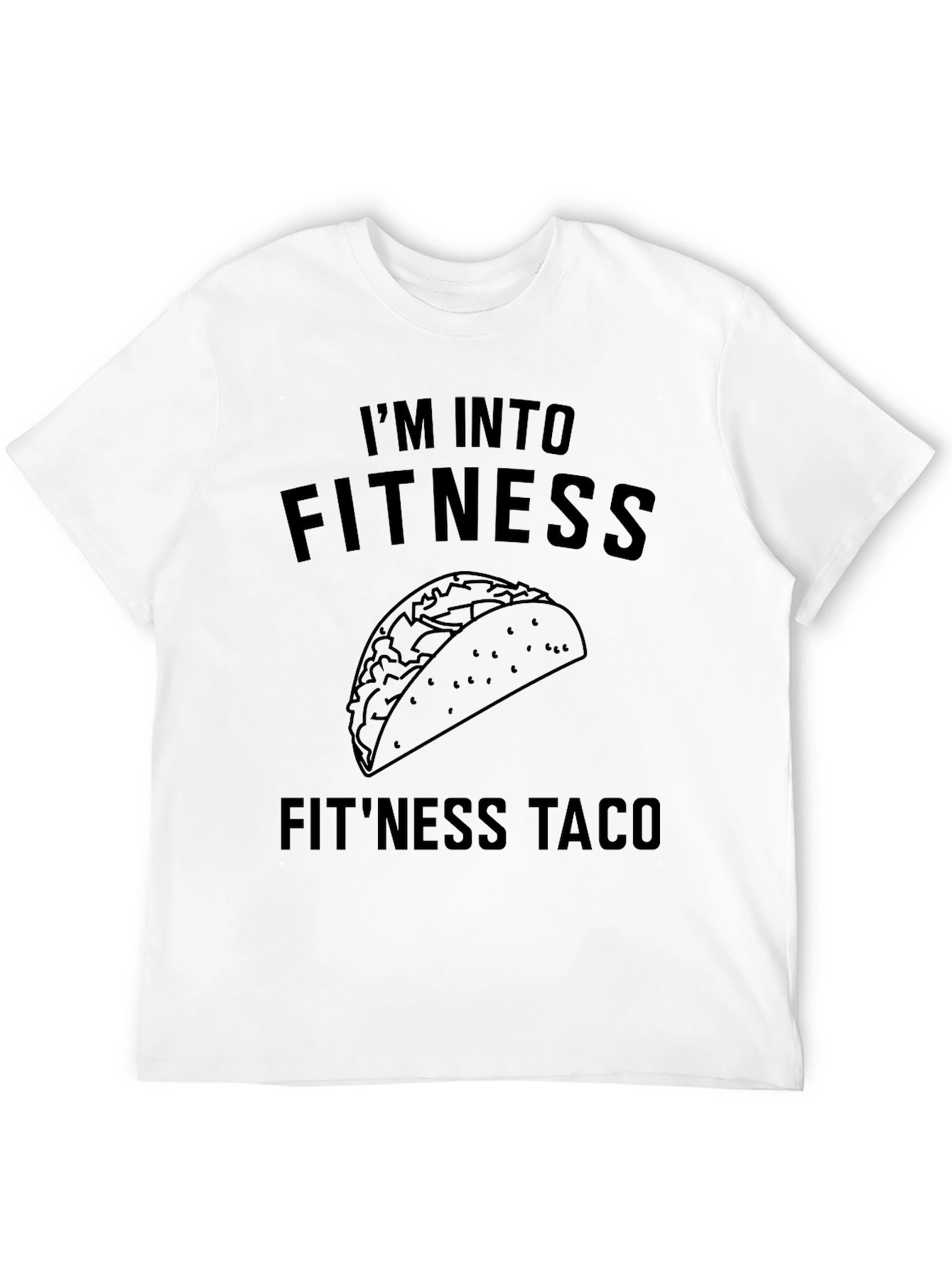 Fitness Taco T-Shirt - Funny Workout Tee