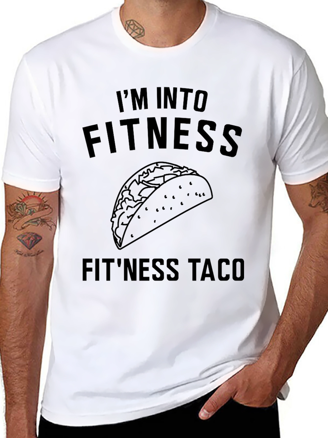 Fitness Taco T-Shirt - Funny Workout Tee