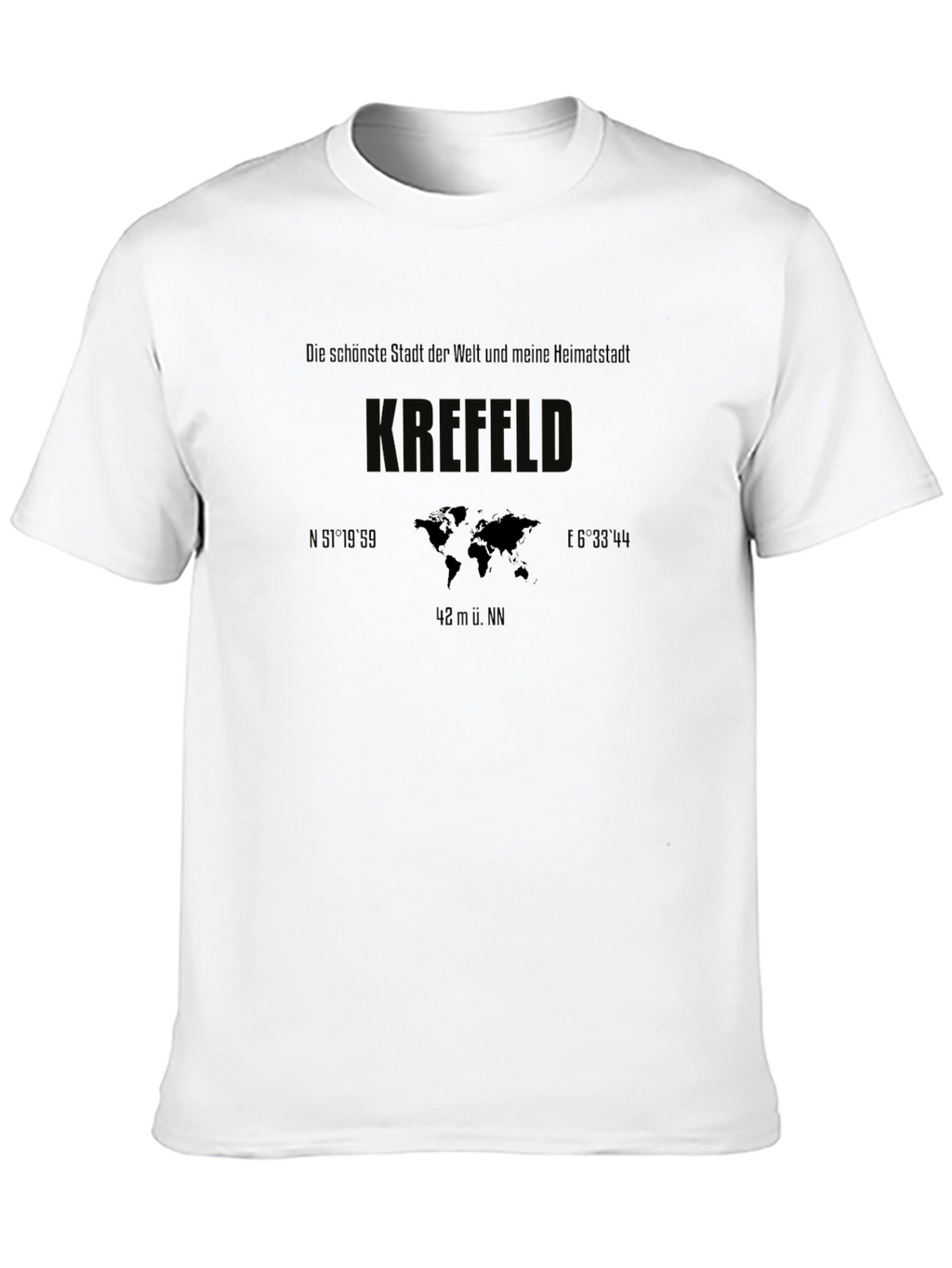 KREFELD Graphic T-Shirt - Black City Pride