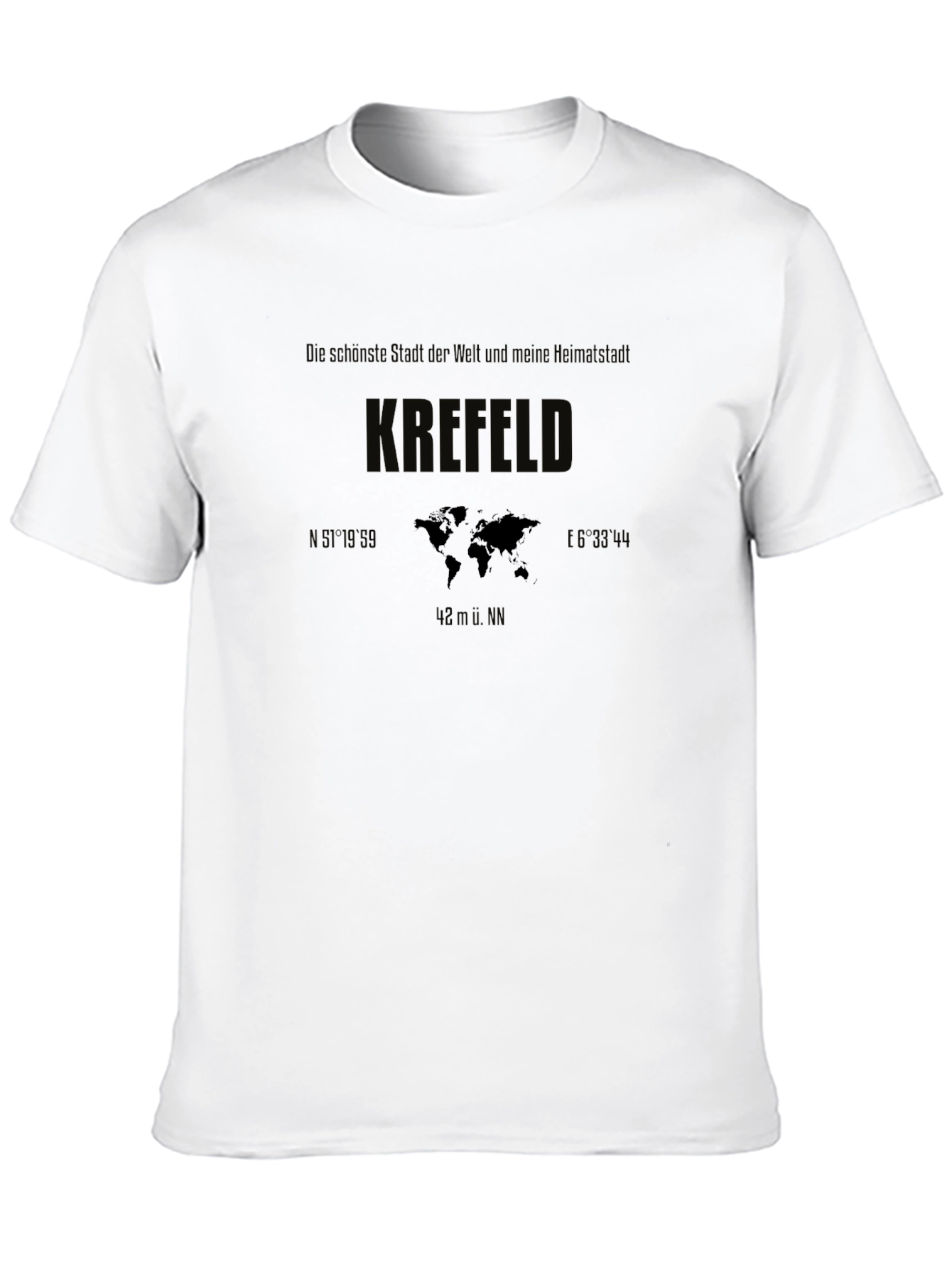 KREFELD Graphic T-Shirt - Black City Pride