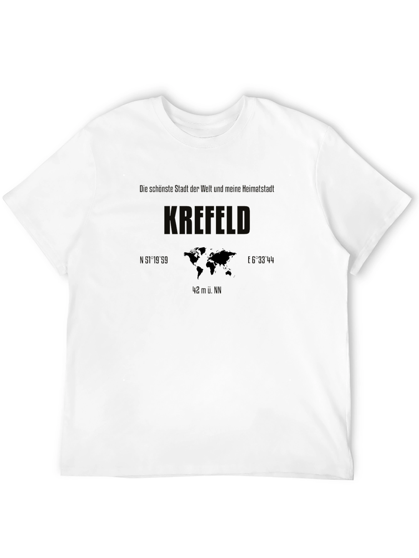 KREFELD Graphic T-Shirt - Black City Pride