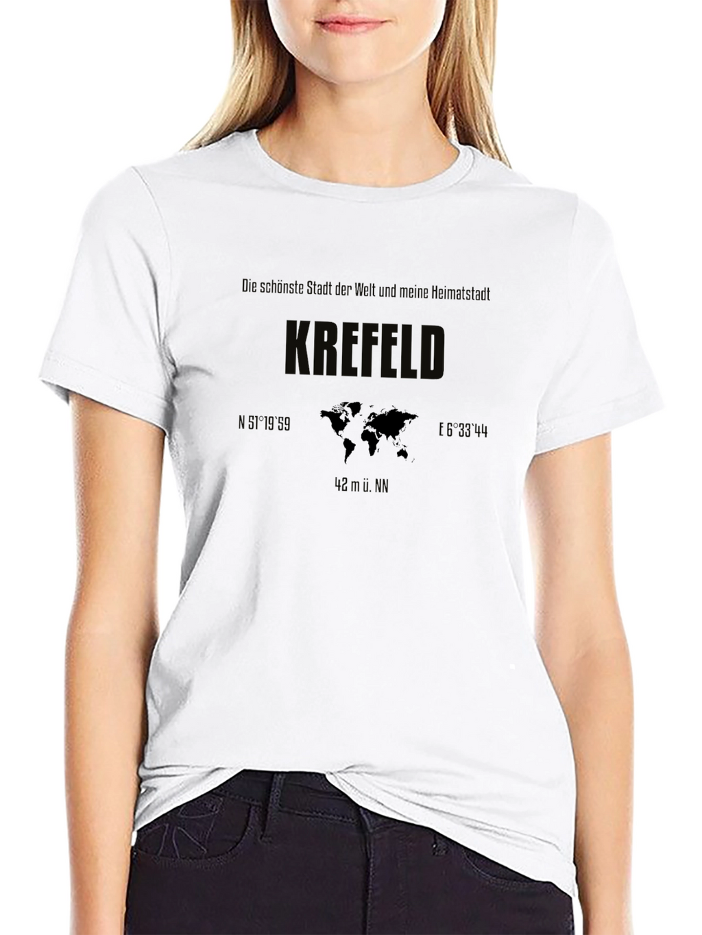 KREFELD Graphic T-Shirt - Black City Pride