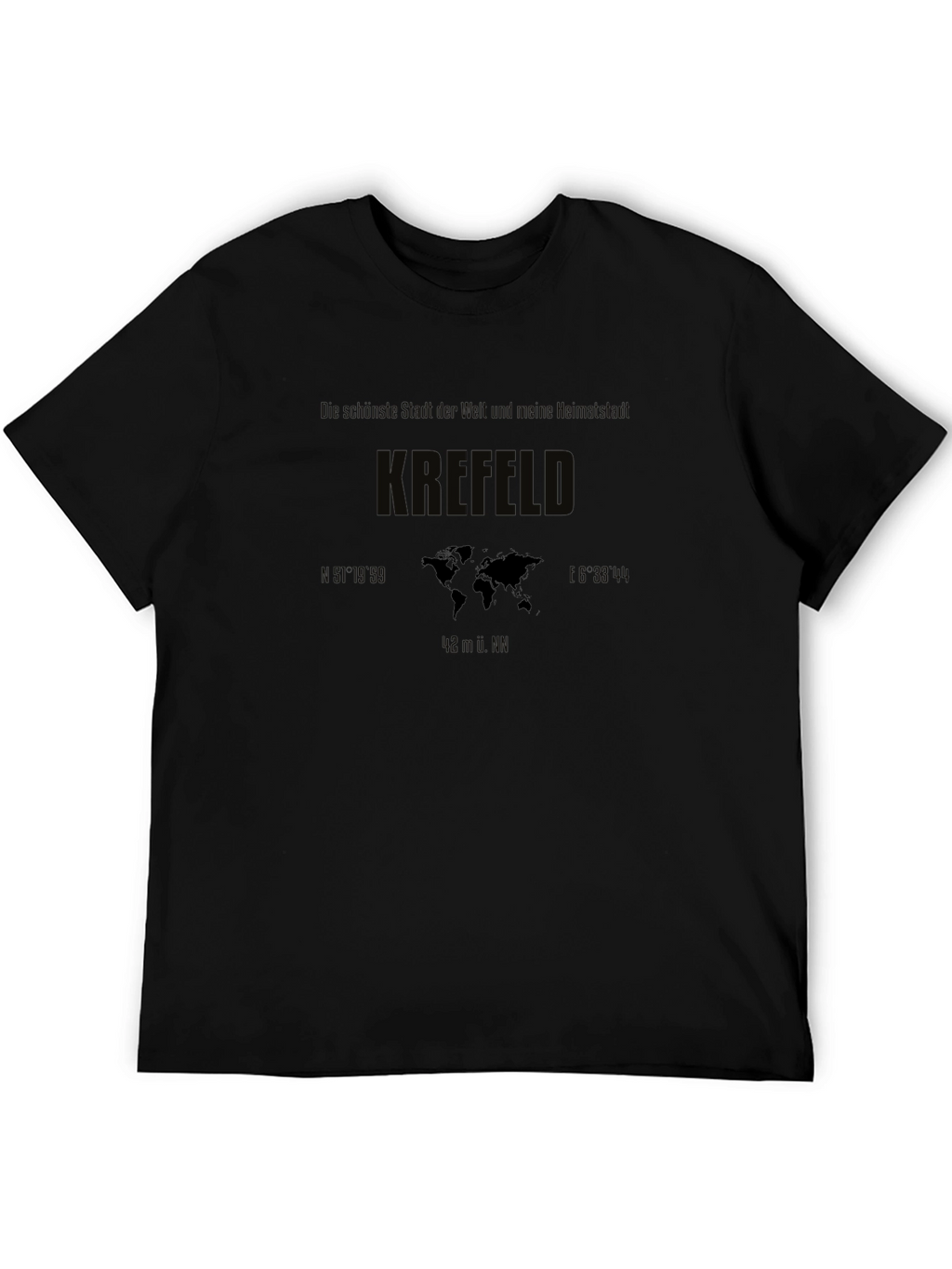 KREFELD Graphic T-Shirt - Black City Pride