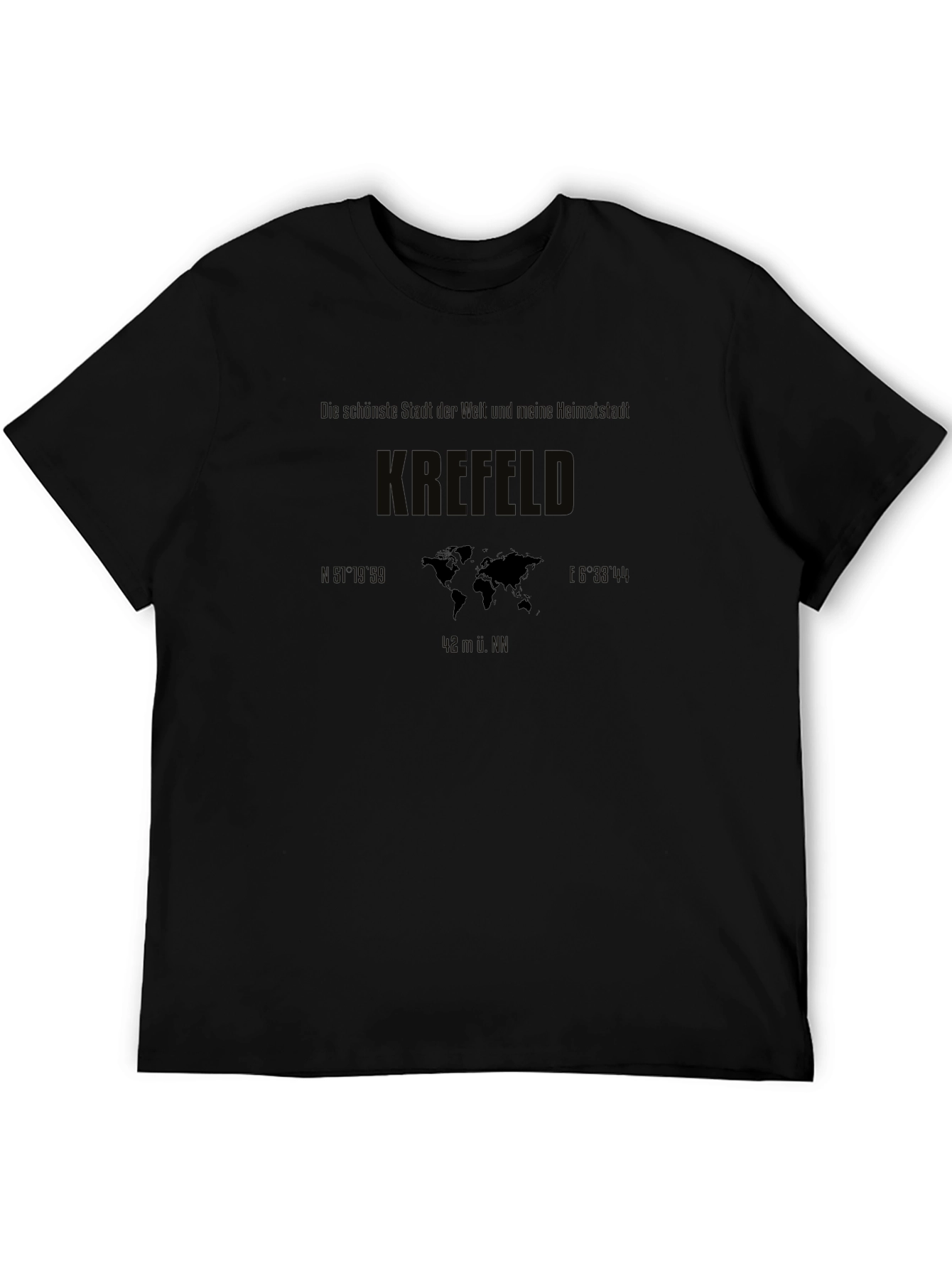 KREFELD Graphic T-Shirt - Black City Pride