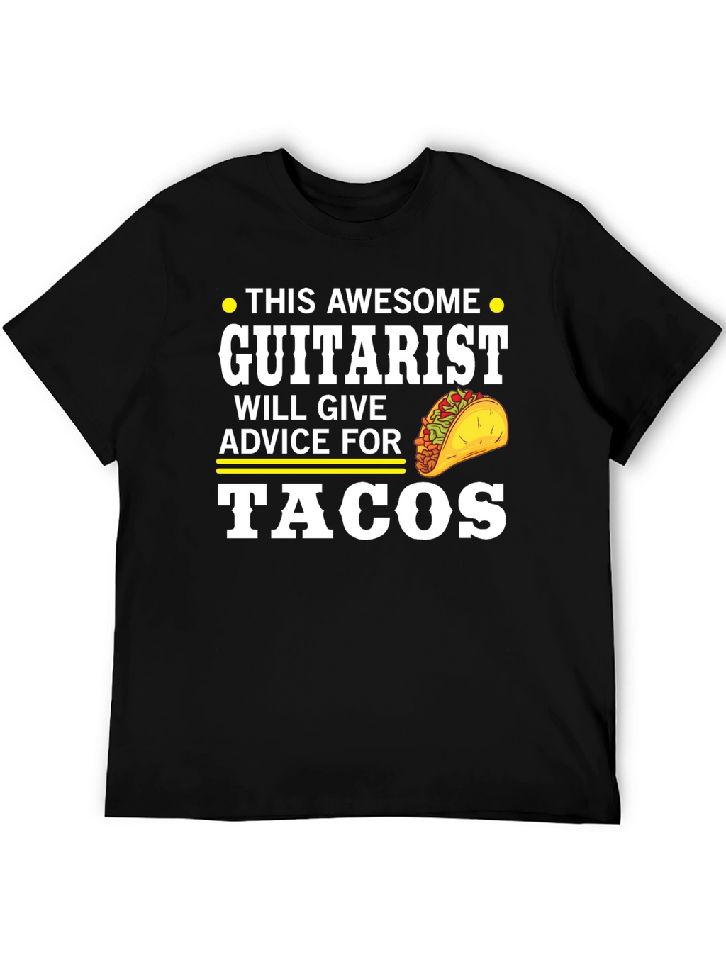 Awesome Guitarist Tacos T-Shirt