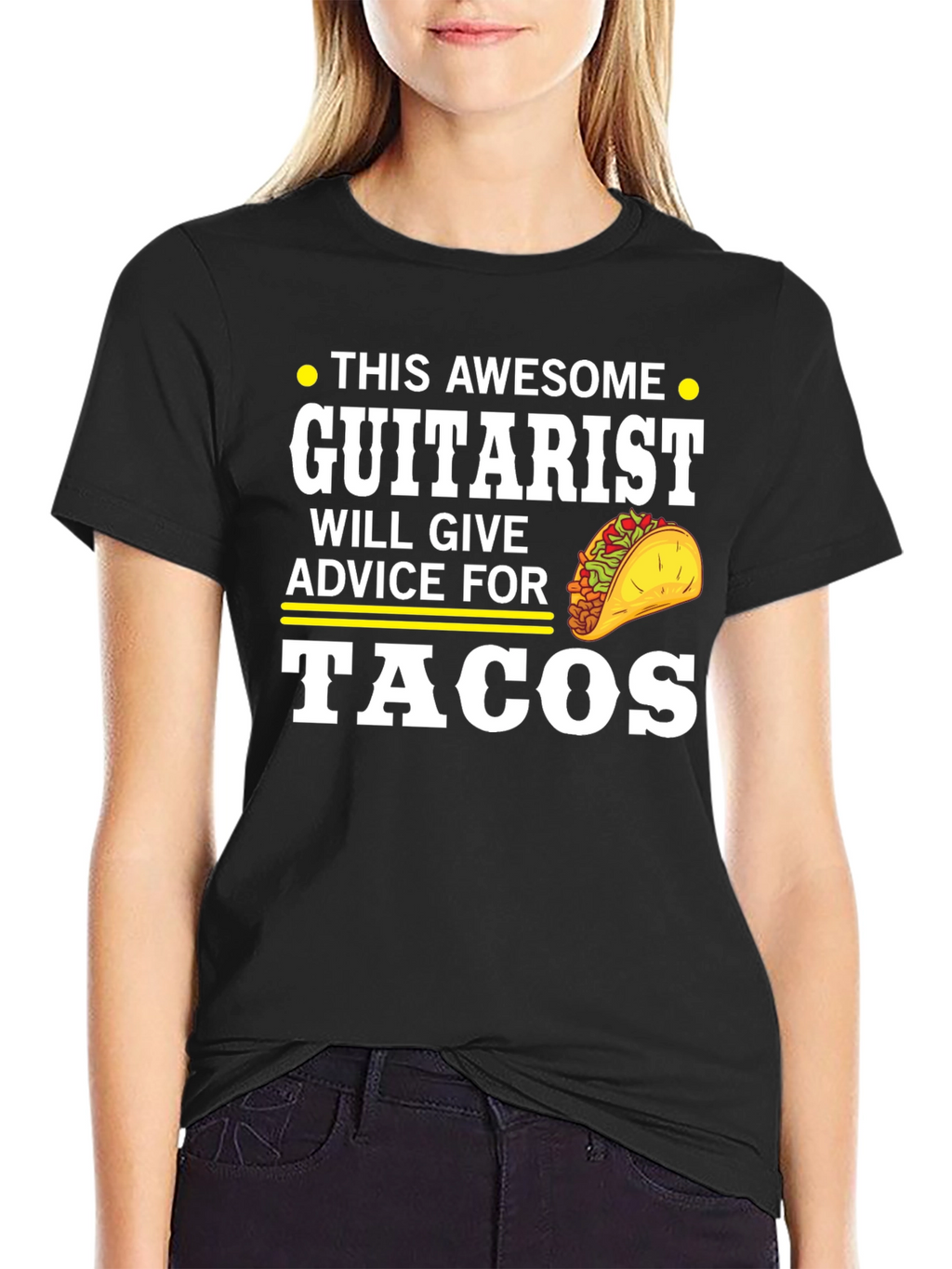 Awesome Guitarist Tacos T-Shirt