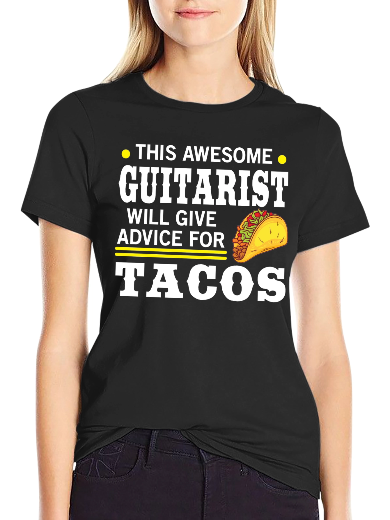 Awesome Guitarist Tacos T-Shirt