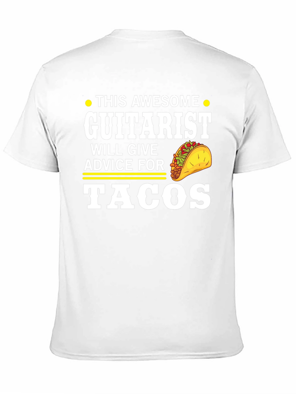 Awesome Guitarist Tacos T-Shirt