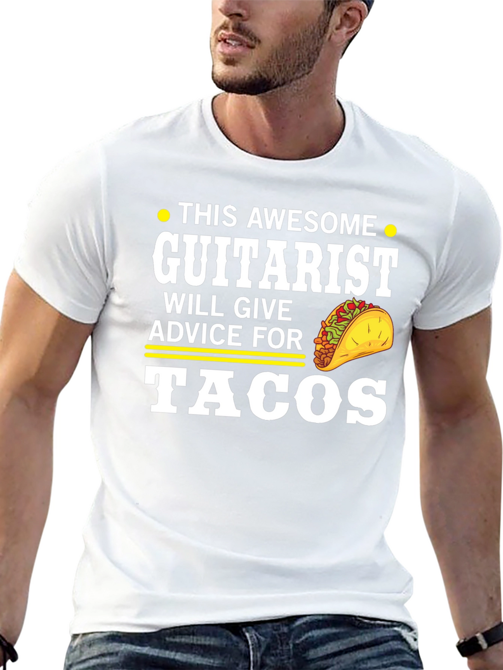 Awesome Guitarist Tacos T-Shirt