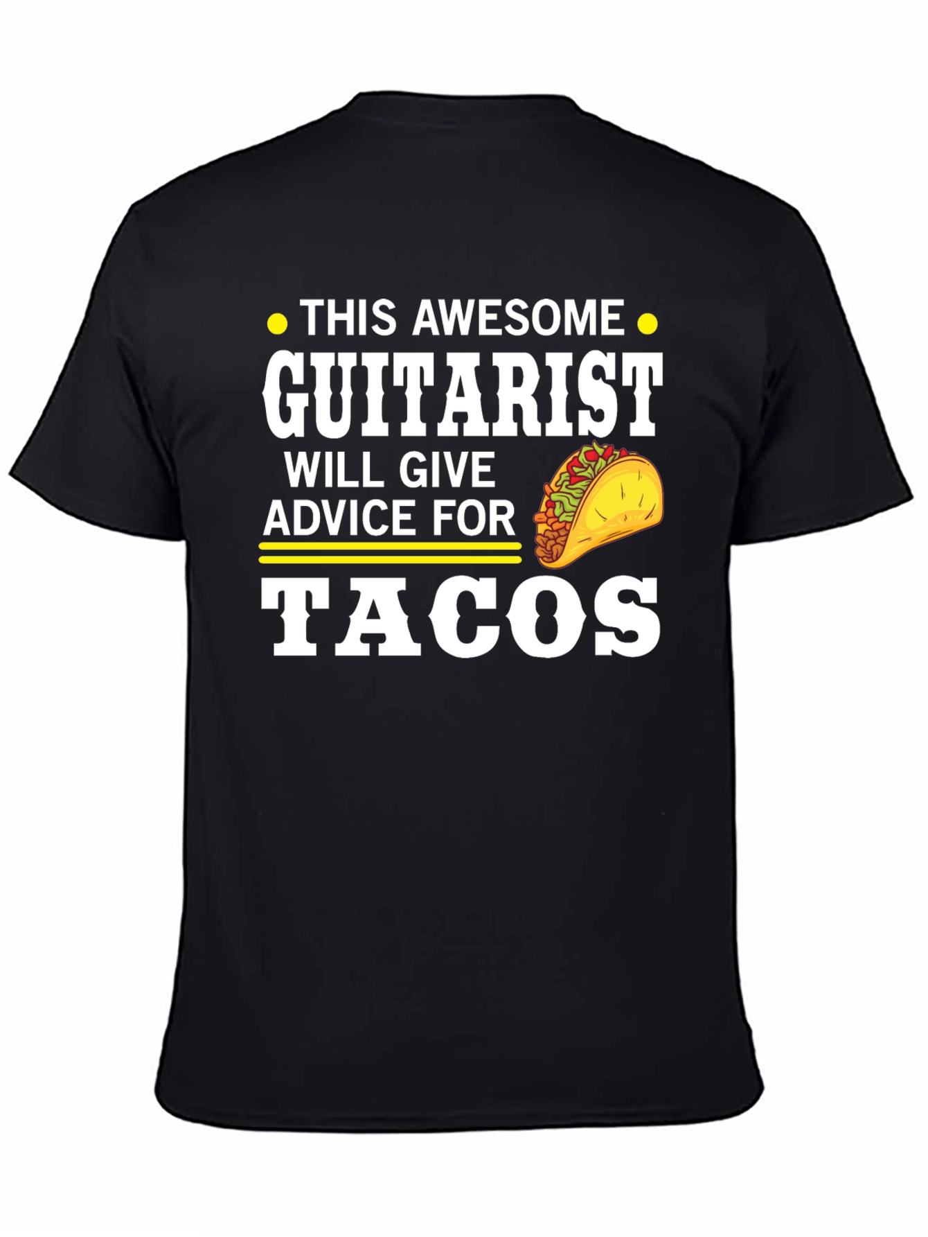 Awesome Guitarist Tacos T-Shirt
