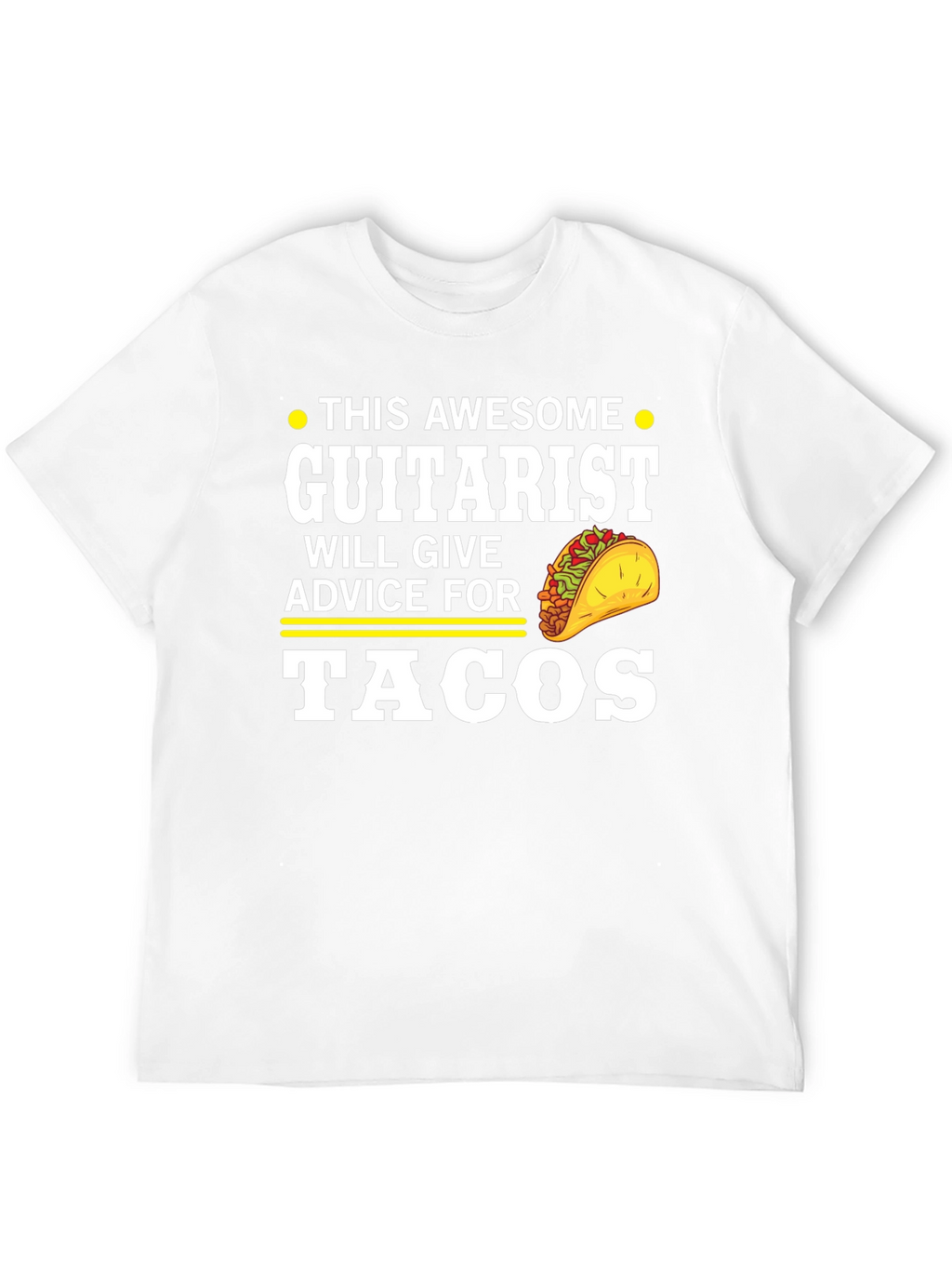 Awesome Guitarist Tacos T-Shirt