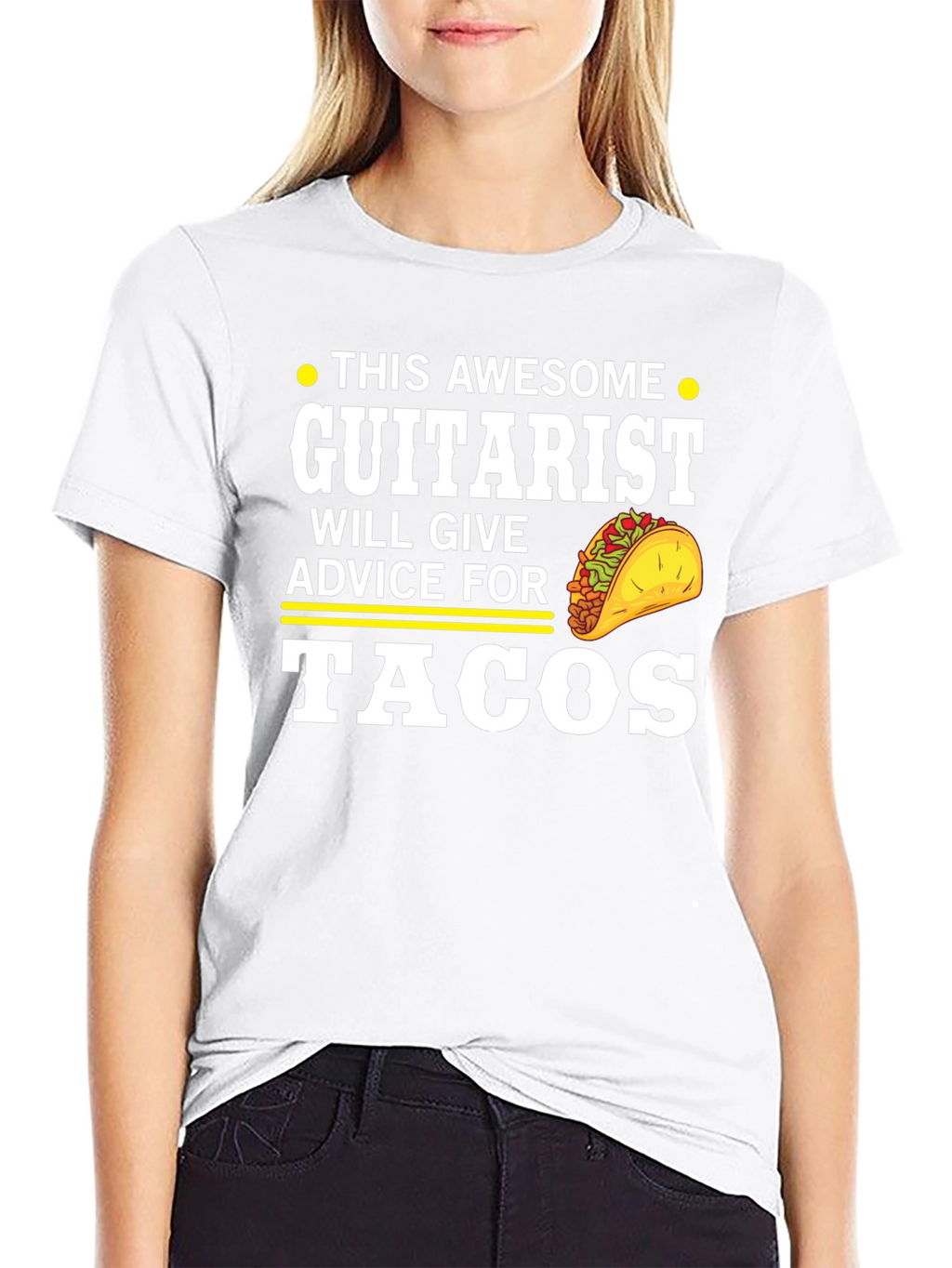 Awesome Guitarist Tacos T-Shirt