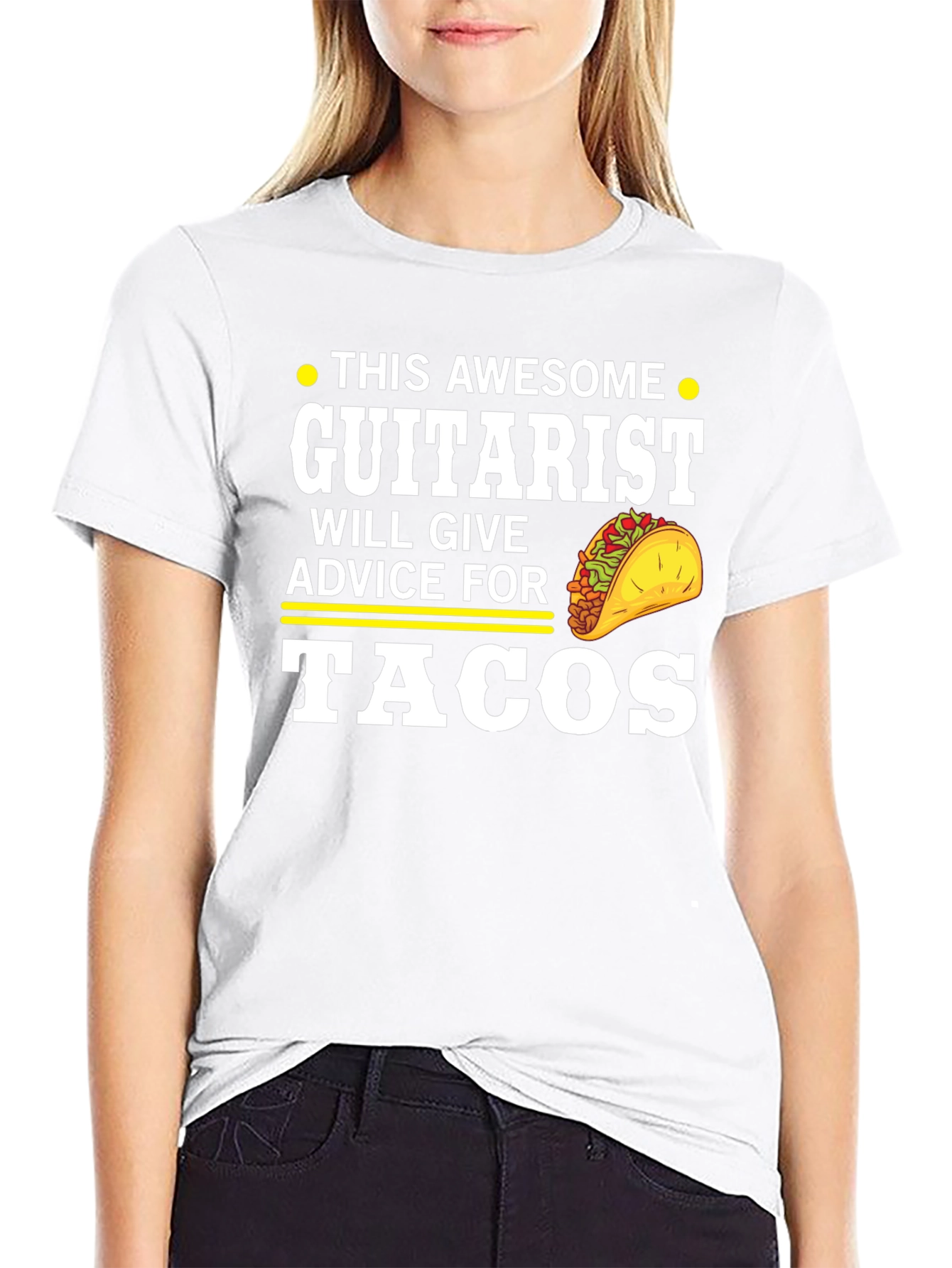 Awesome Guitarist Tacos T-Shirt